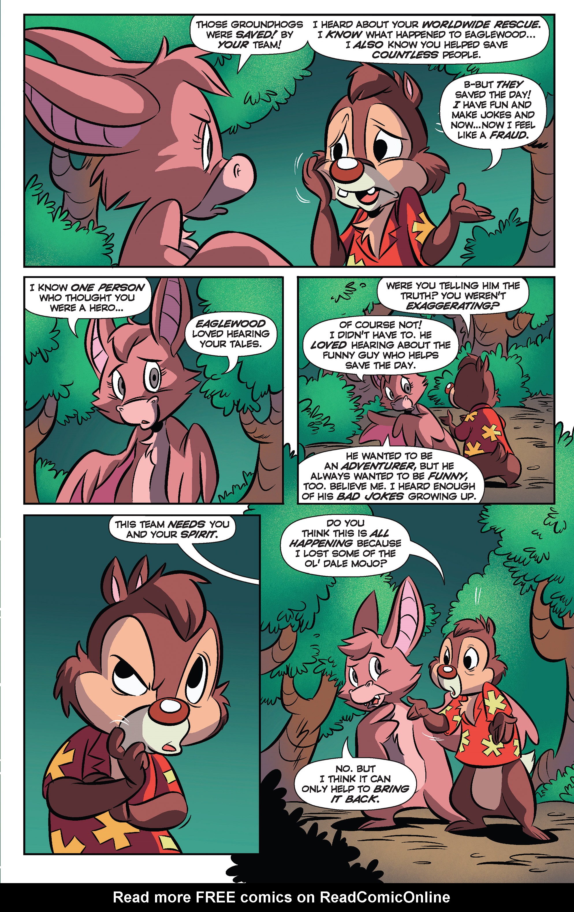 Read online Disney Afternoon Giant comic -  Issue #7 - 38