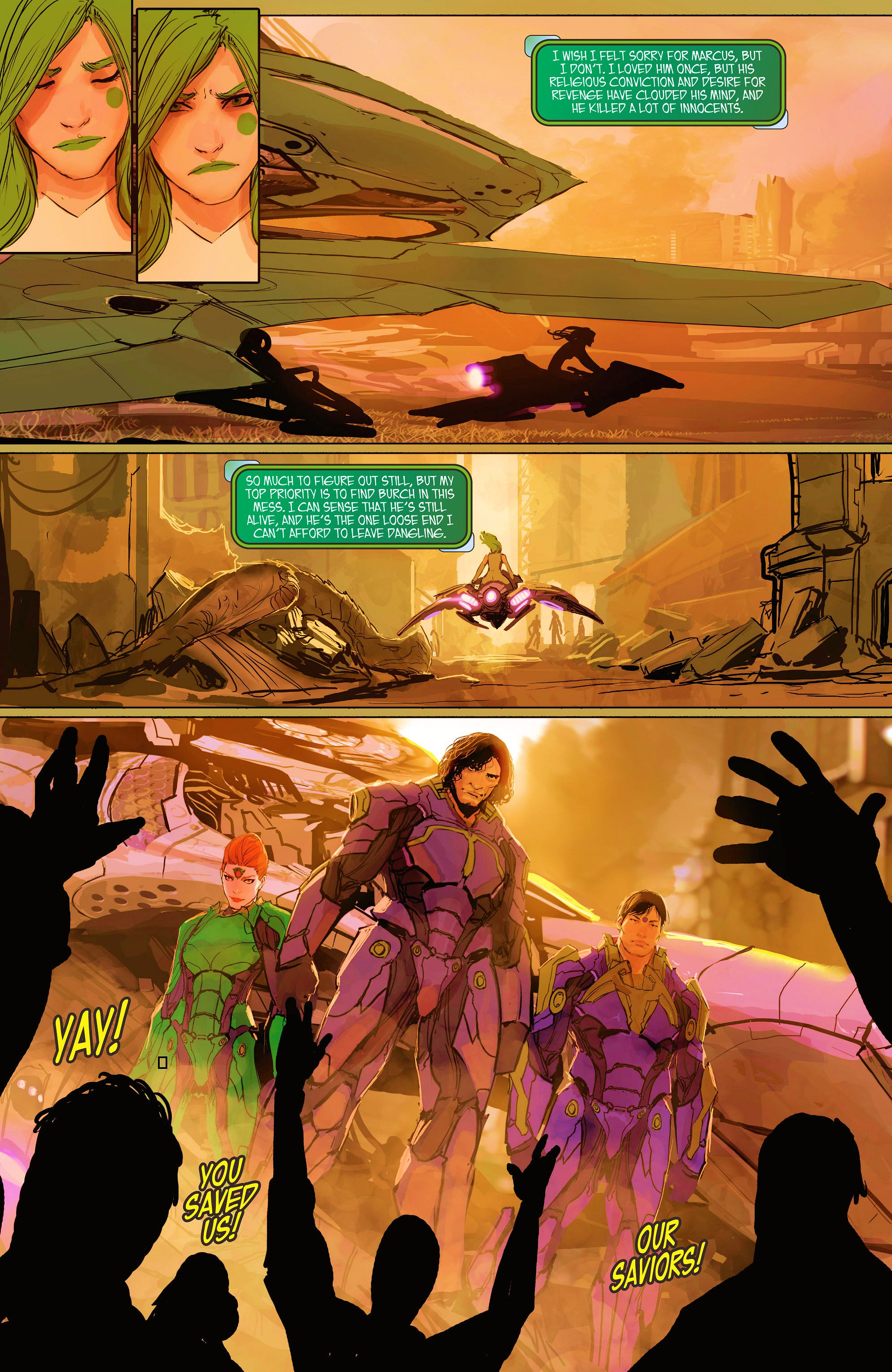 Read online Aphrodite IX (2013) comic -  Issue #11 - 24