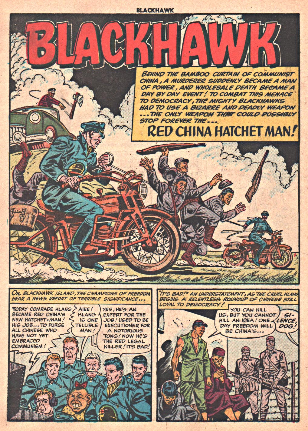 Read online Blackhawk (1957) comic -  Issue #82 - 18