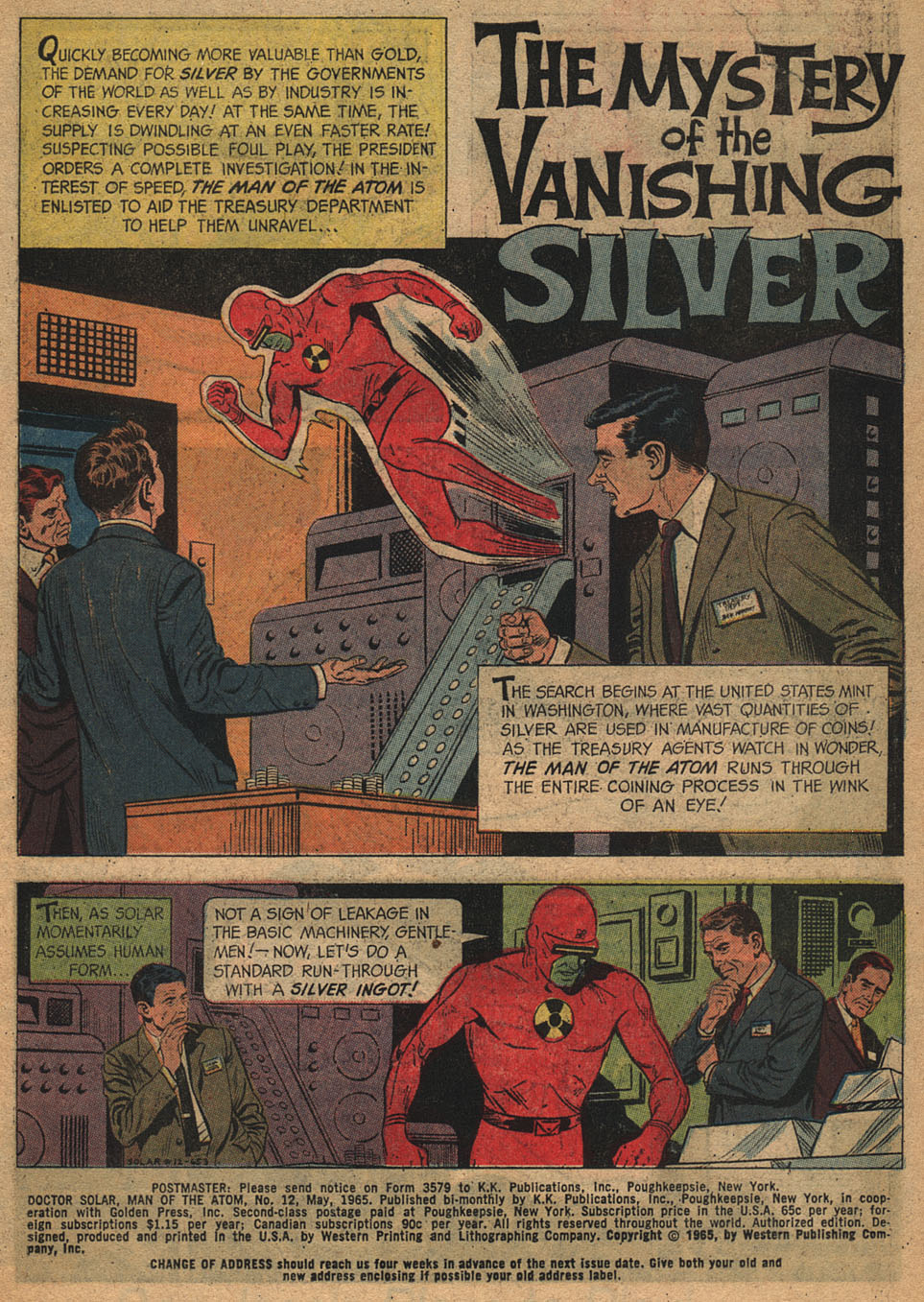 Read online Doctor Solar, Man of the Atom (1962) comic -  Issue #12 - 3