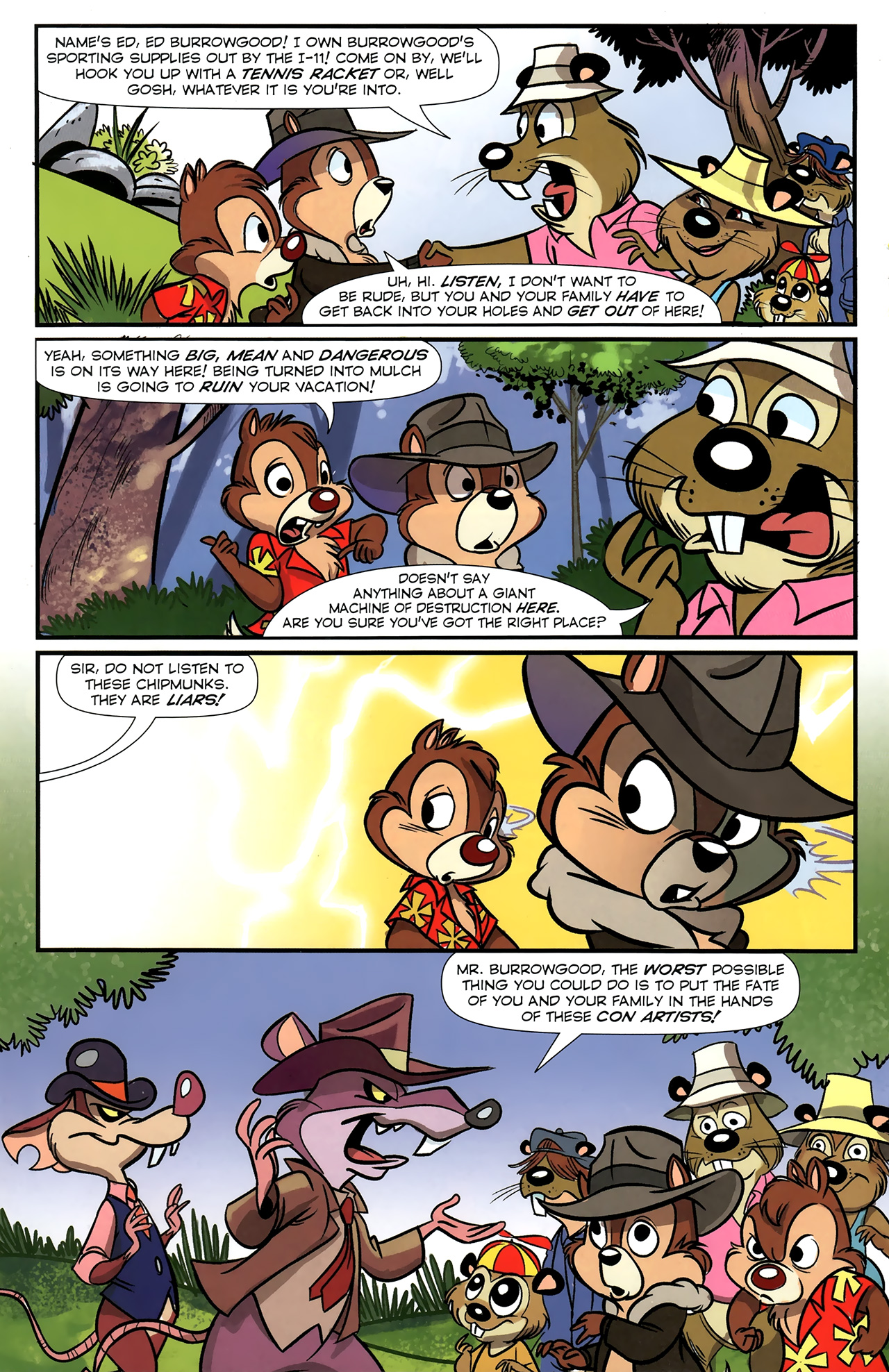 Read online Chip 'N' Dale Rescue Rangers comic -  Issue #5 - 14