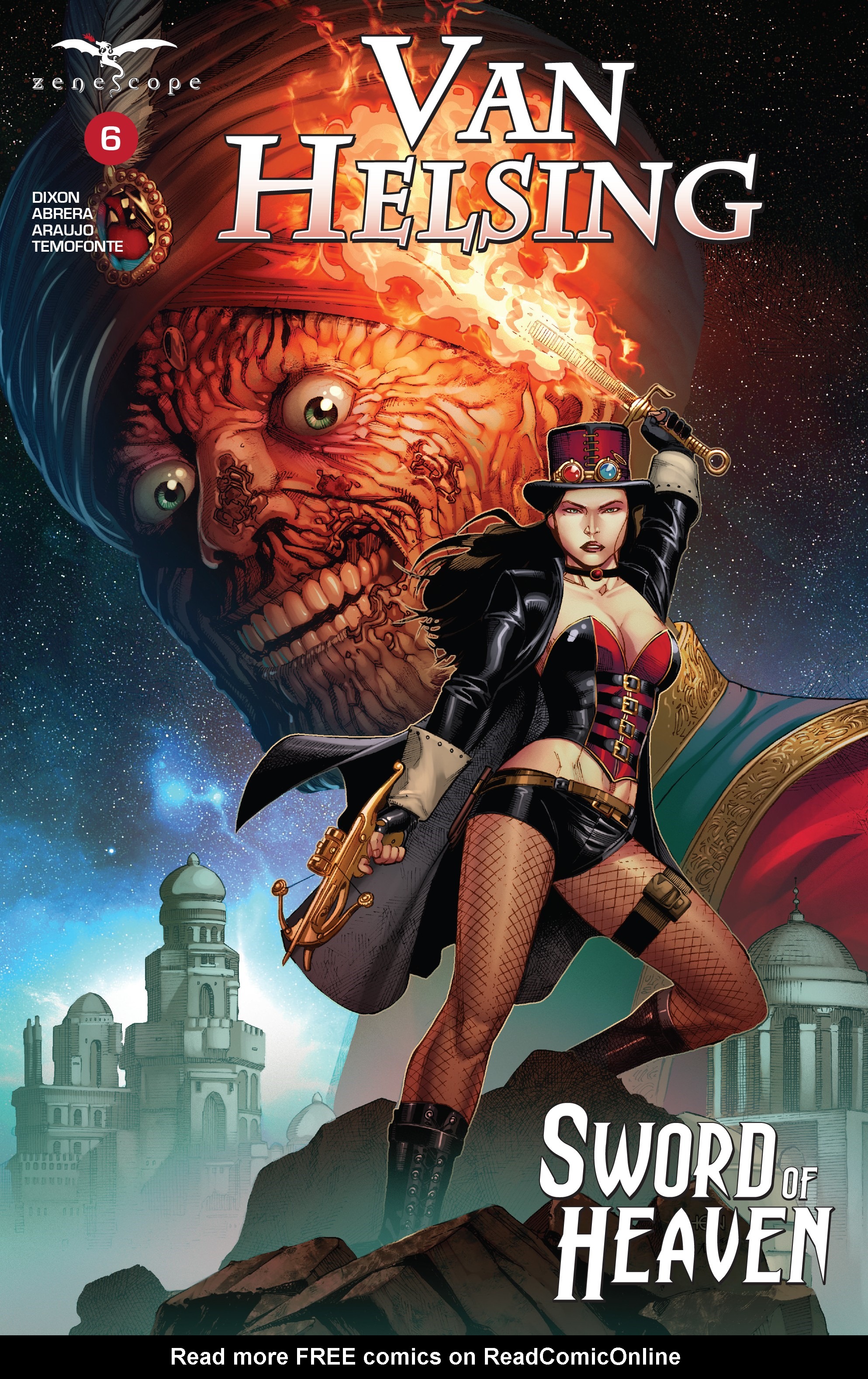 Read online Van Helsing: Sword of Heaven comic -  Issue #6 - 1