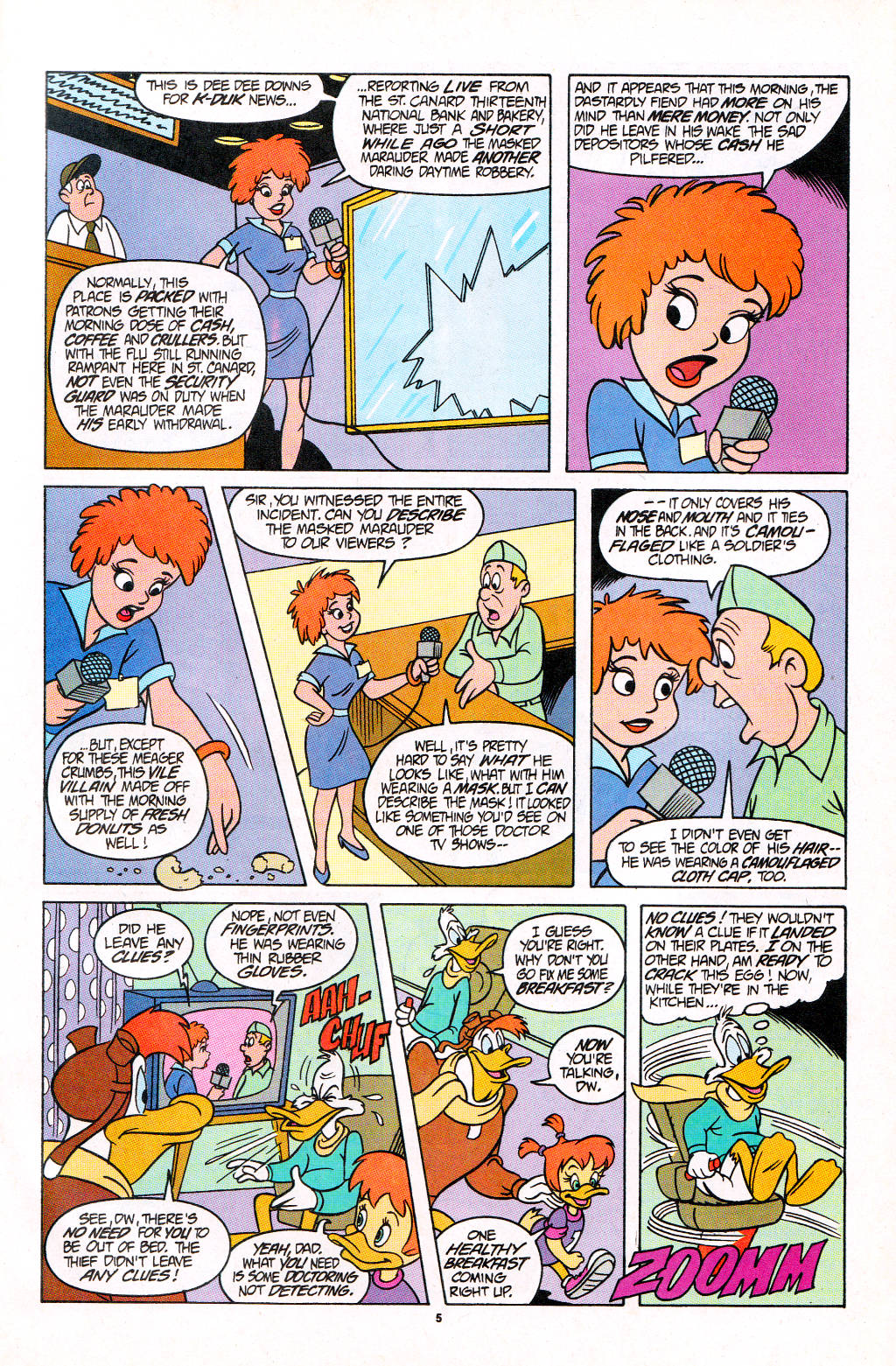 Read online The Disney Afternoon comic -  Issue #6 - 7