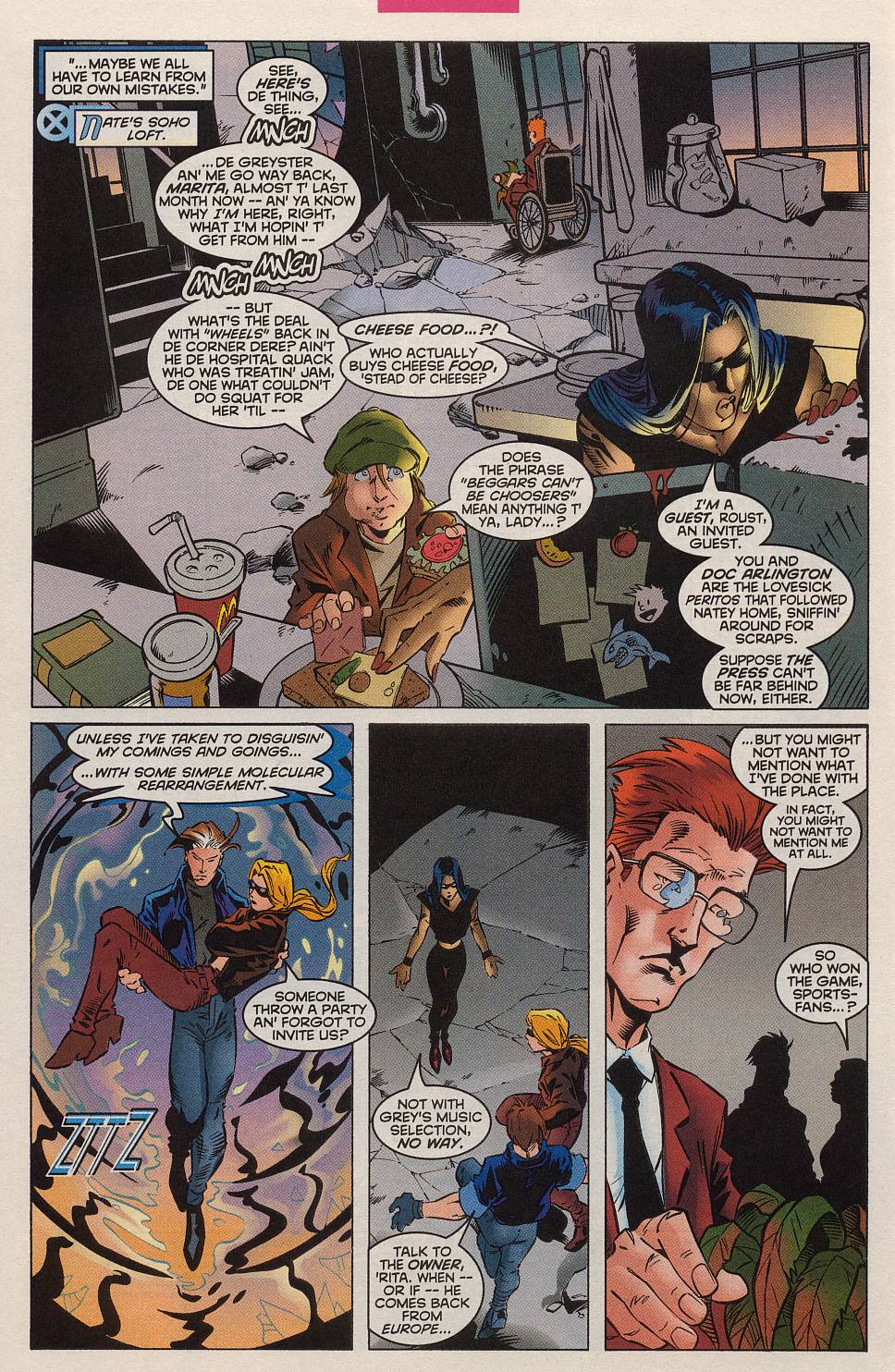 Read online X-Man comic -  Issue #35 - 10