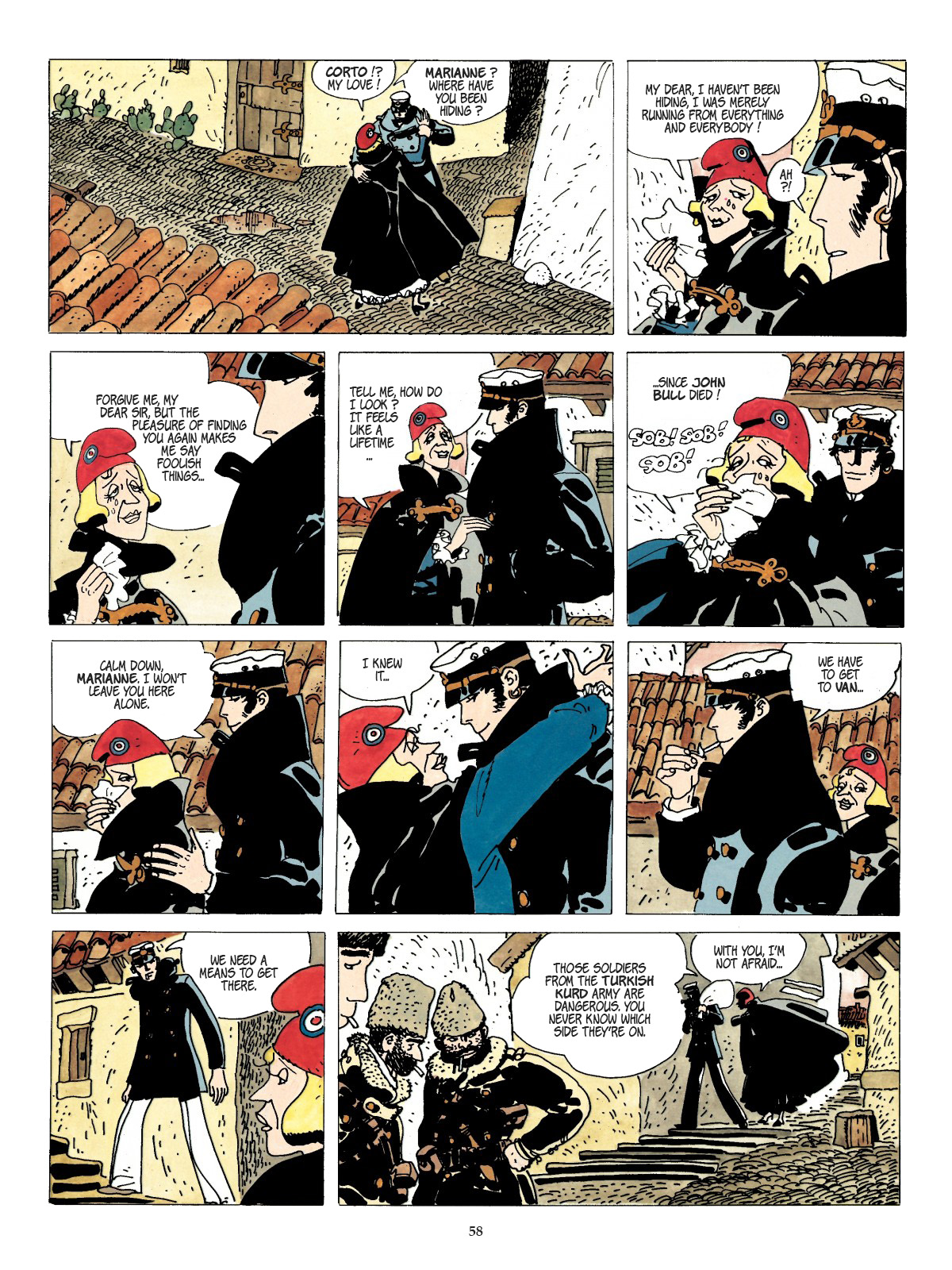 Read online Corto Maltese comic -  Issue # TPB 11 - 61