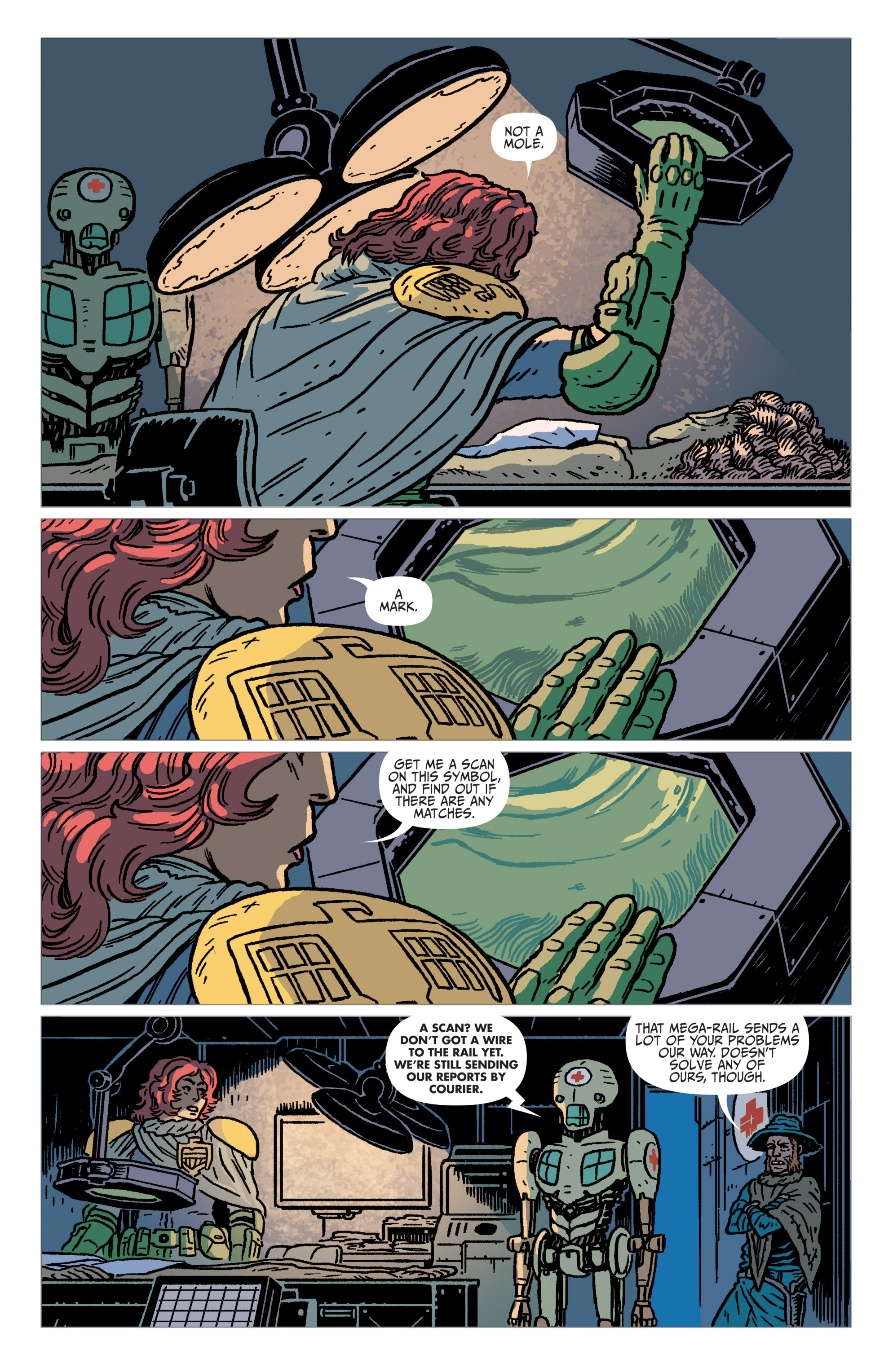 Read online Judge Dredd: The Blessed Earth comic -  Issue #1 - 15
