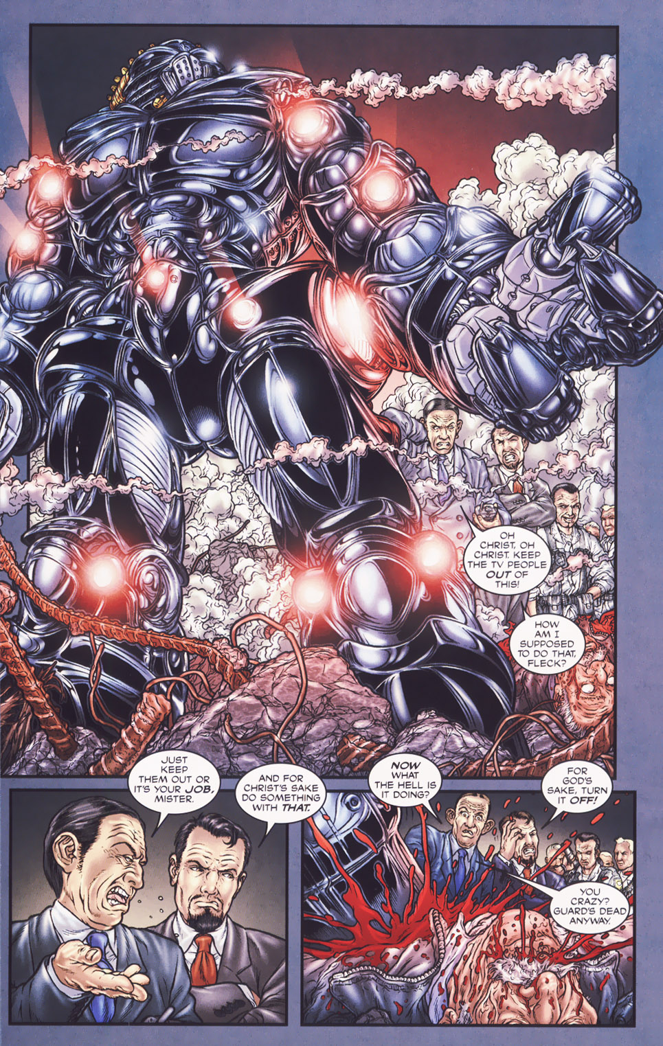 Read online Frank Miller's Robocop comic -  Issue #5 - 22