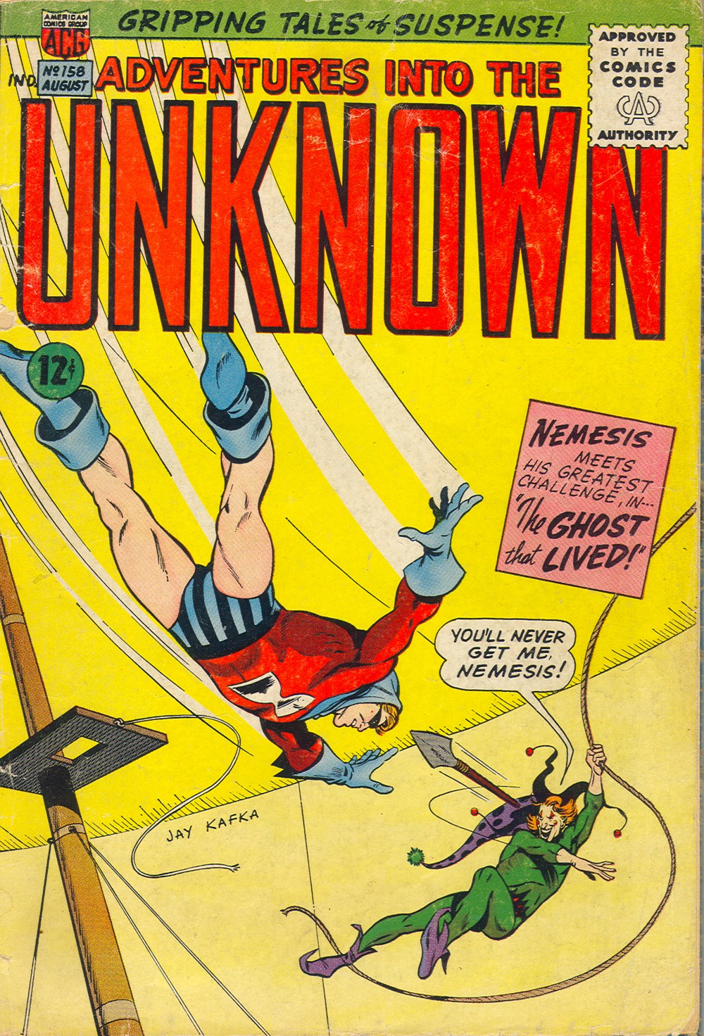 Read online Adventures Into The Unknown comic -  Issue #158 - 1