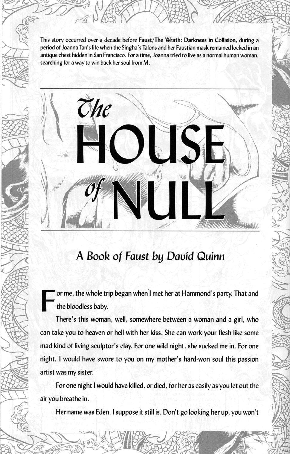 Read online Faust: Singha's Talons comic -  Issue #1 - 25