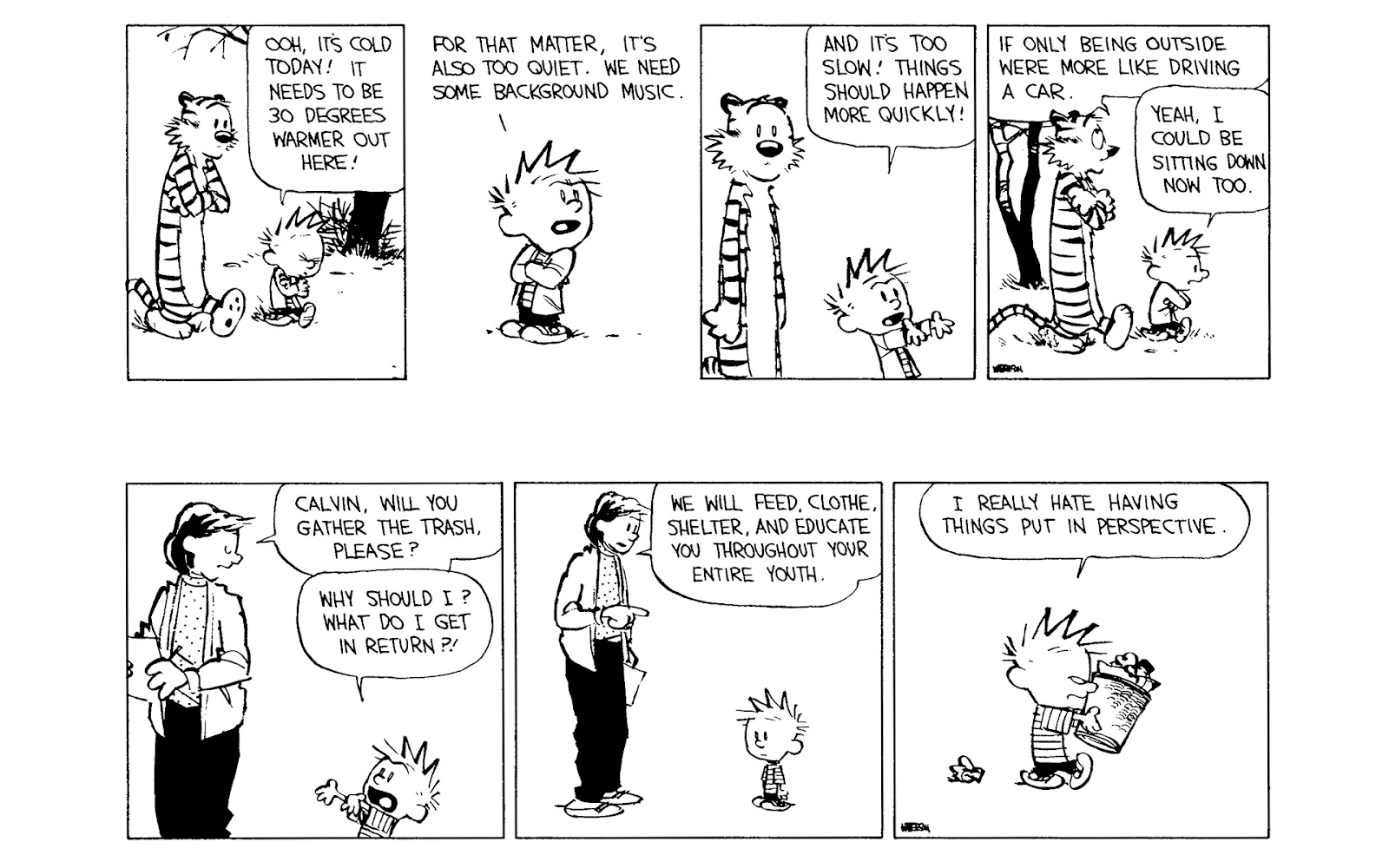 Calvin and Hobbes issue 11 - Page 141