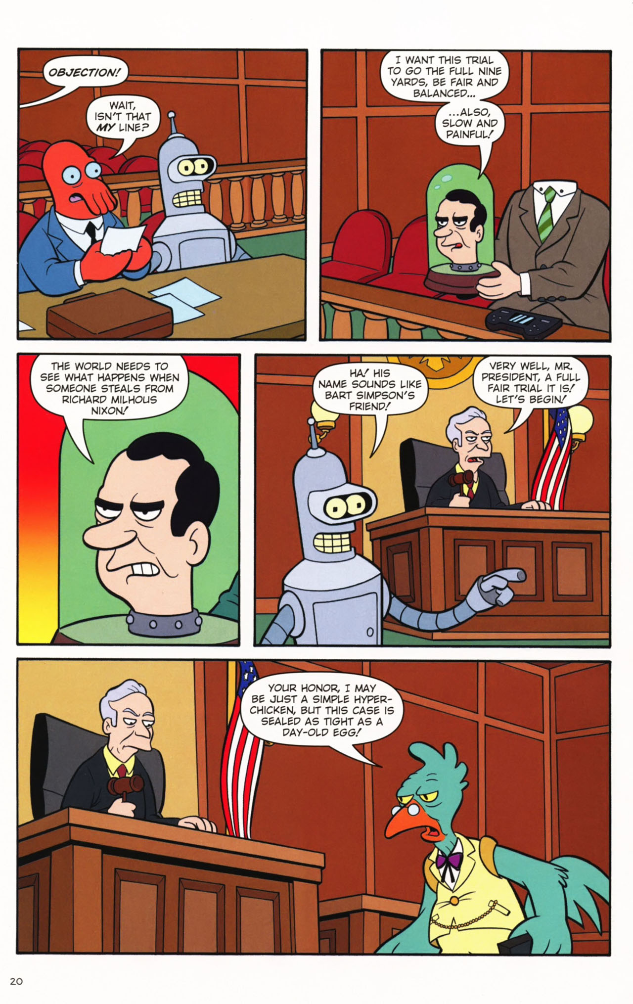 Read online Futurama Comics comic -  Issue #48 - 17
