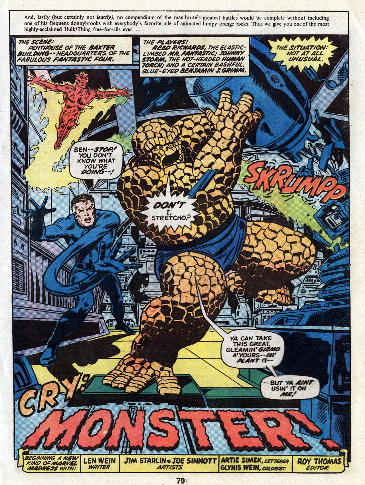 Read online Marvel Treasury Edition comic -  Issue #5 - 77