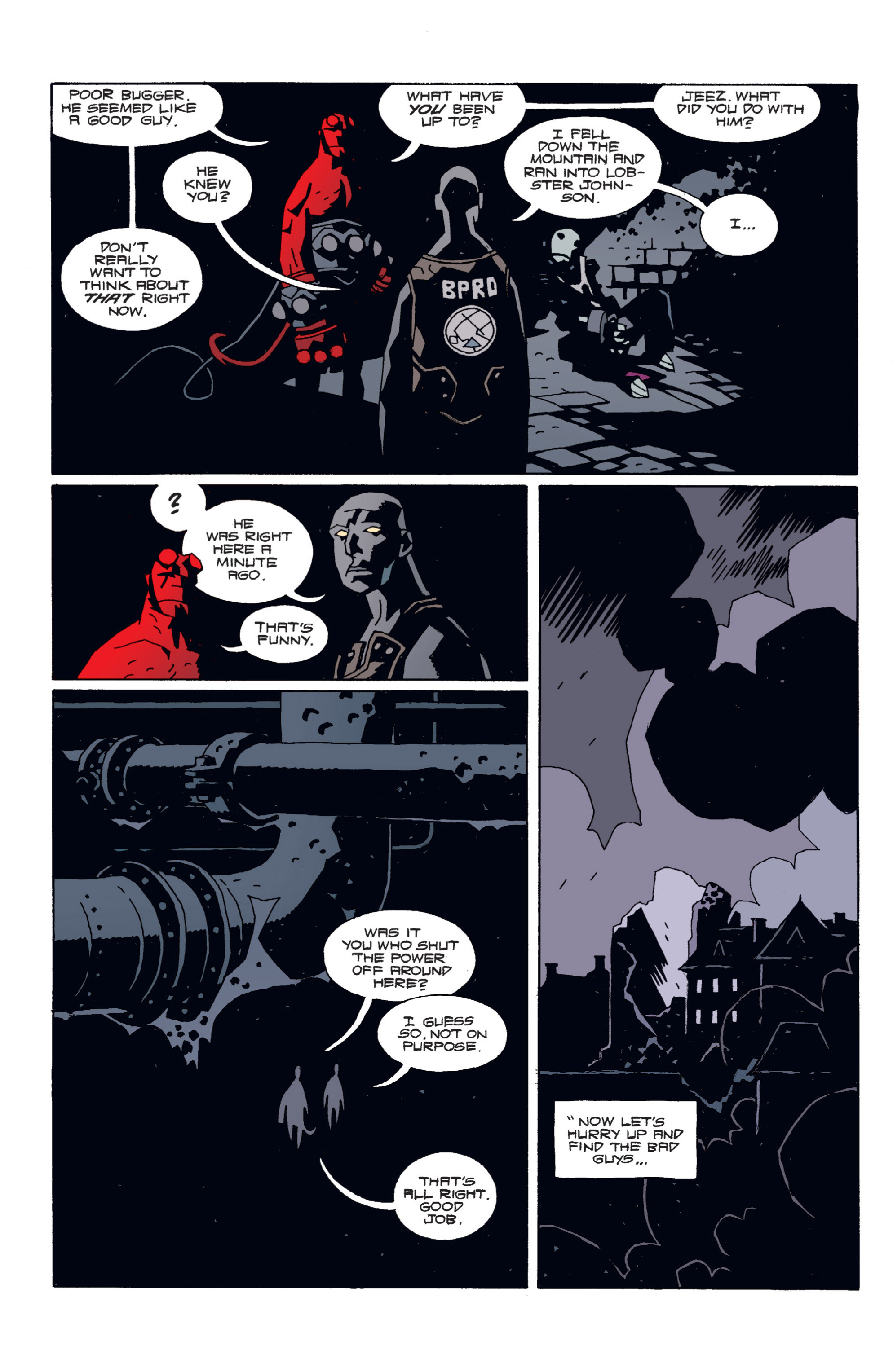 Read online Hellboy comic -  Issue #5 - 69