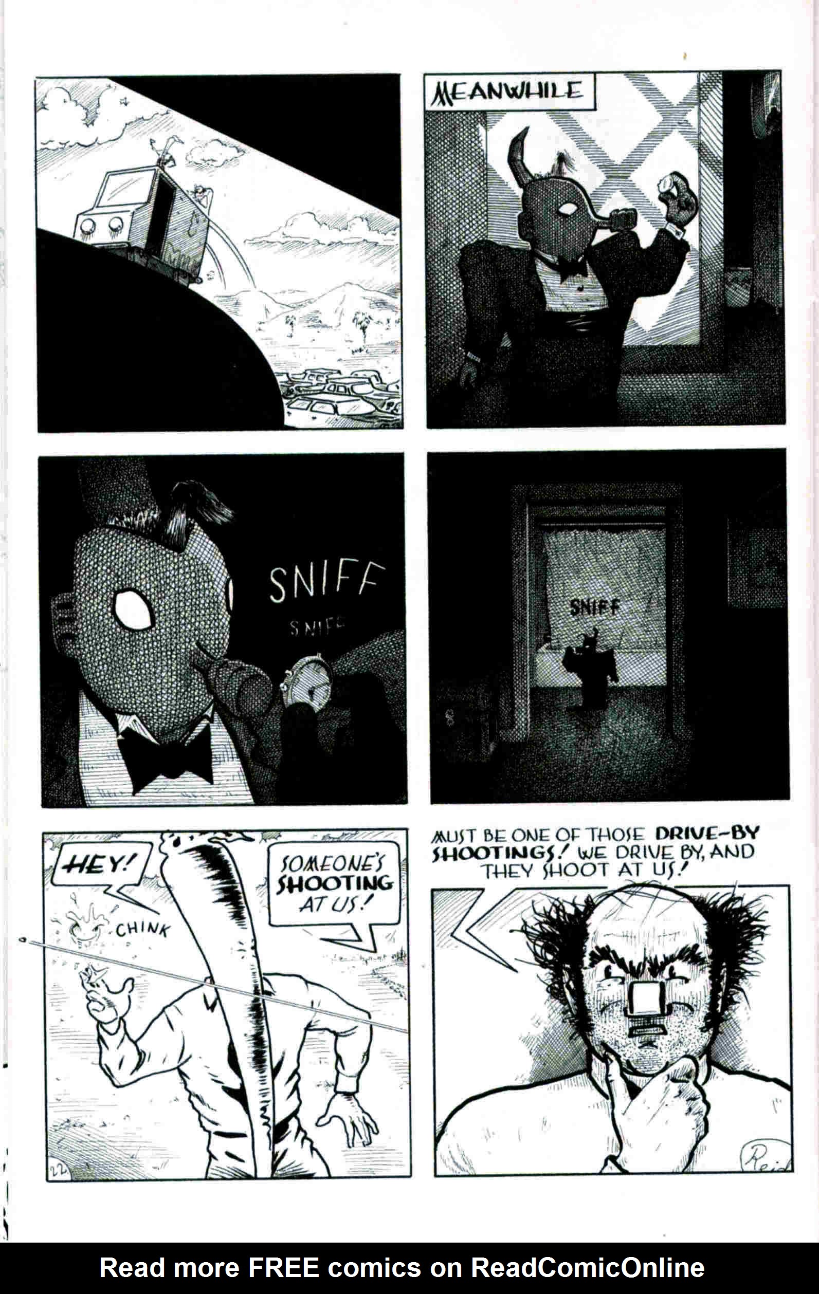 Read online Flaming Carrot & Reid Fleming, World's Toughest Milkman comic -  Issue # Full - 22