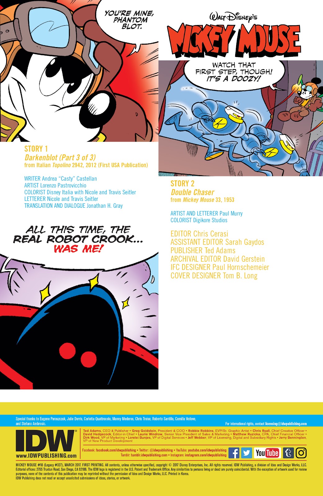 Mickey Mouse (2015) issue 18 - Page 2