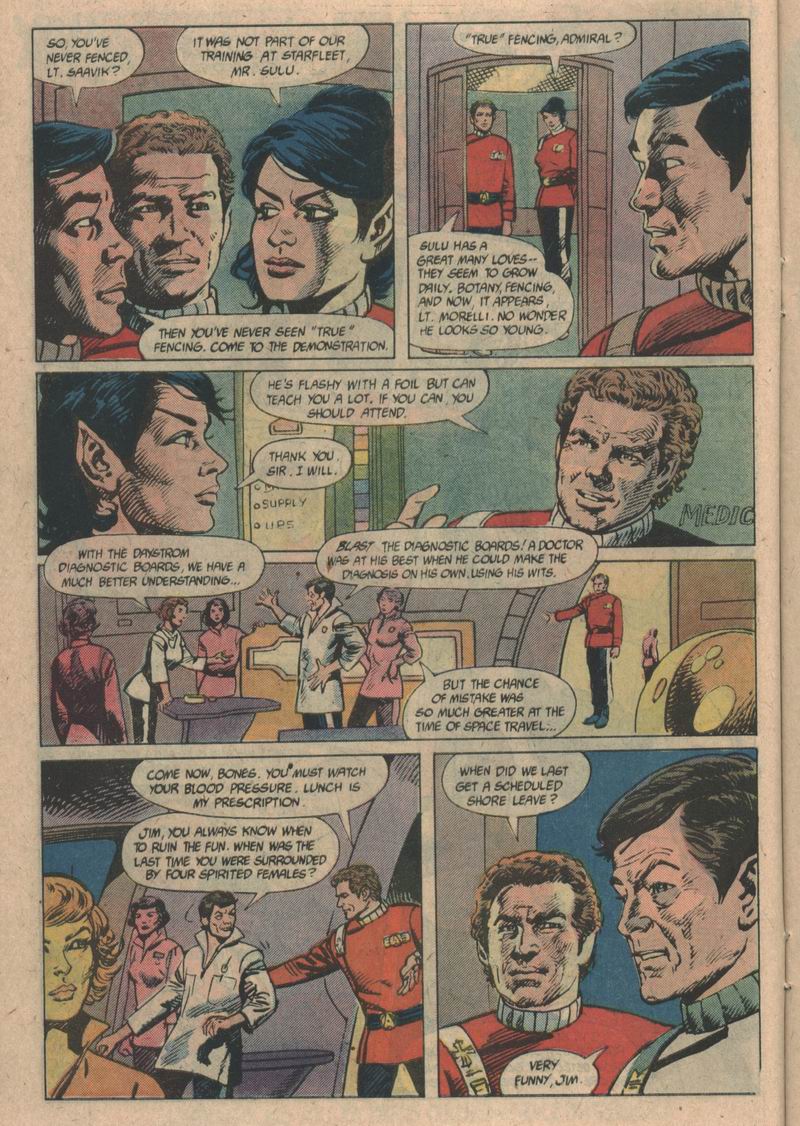 Read online Star Trek (1984) comic -  Issue #27 - 7