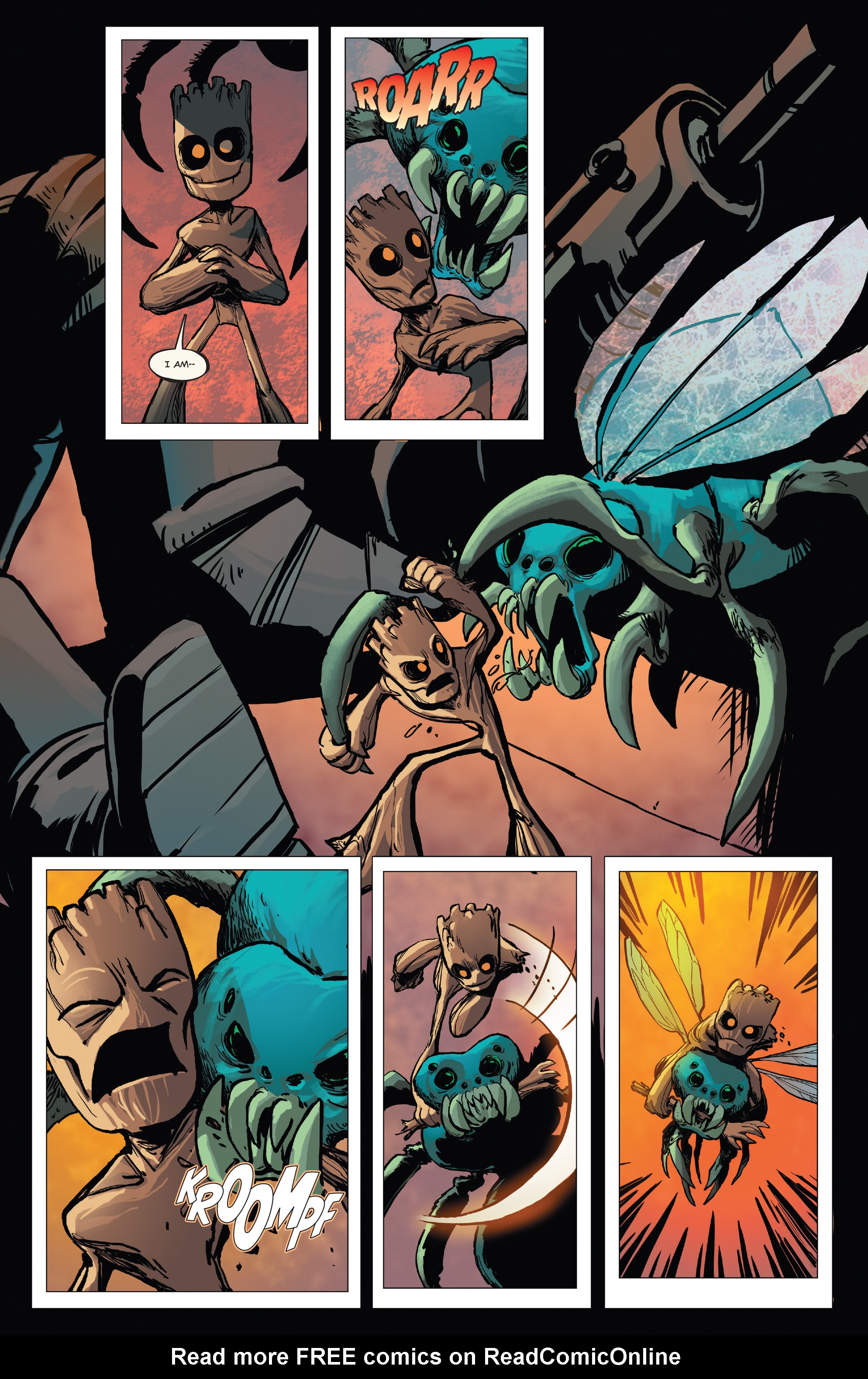 Read online Groot comic -  Issue #5 - 7
