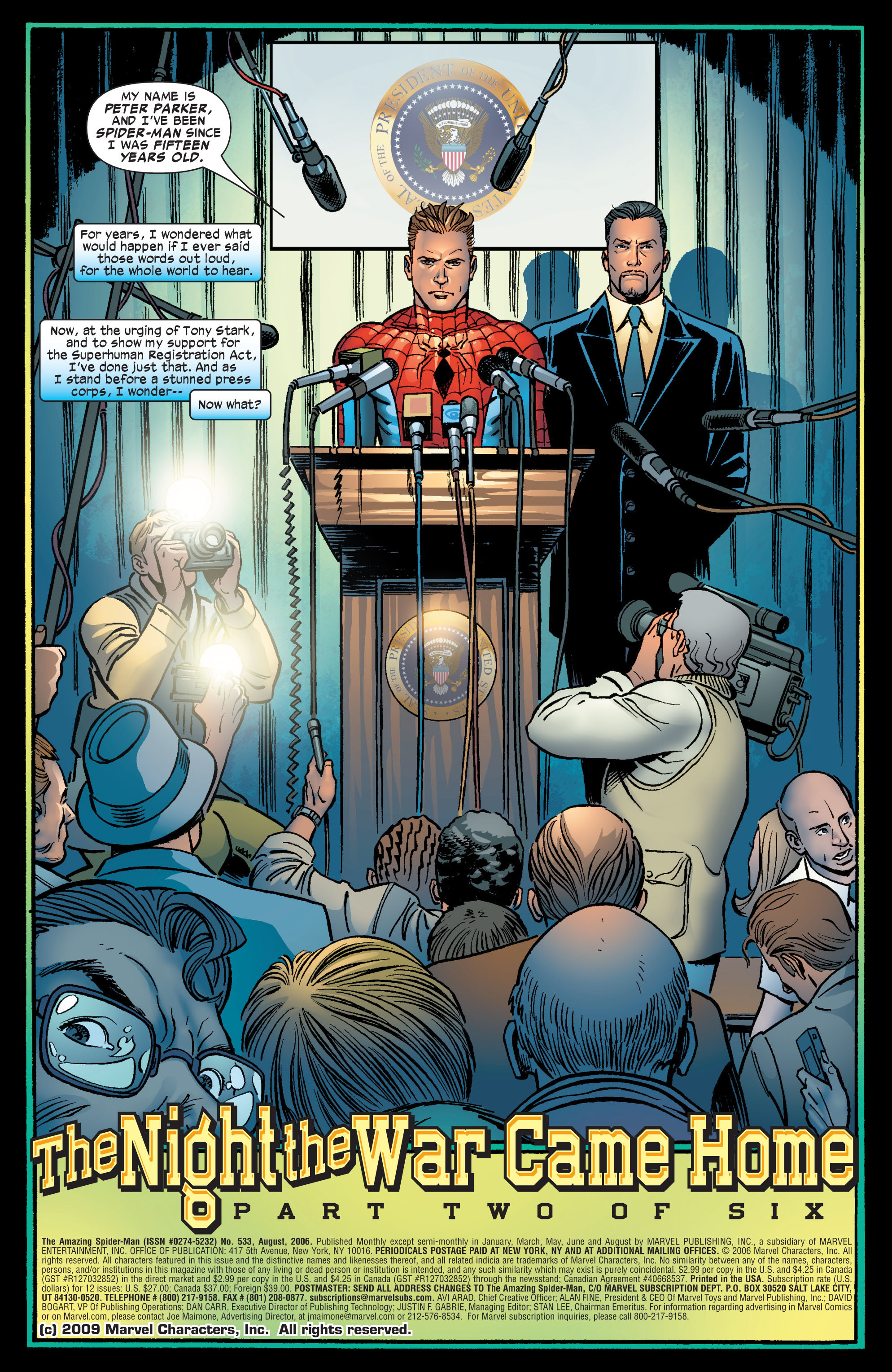 Read online The Amazing Spider-Man (1963) comic -  Issue #533 - 2