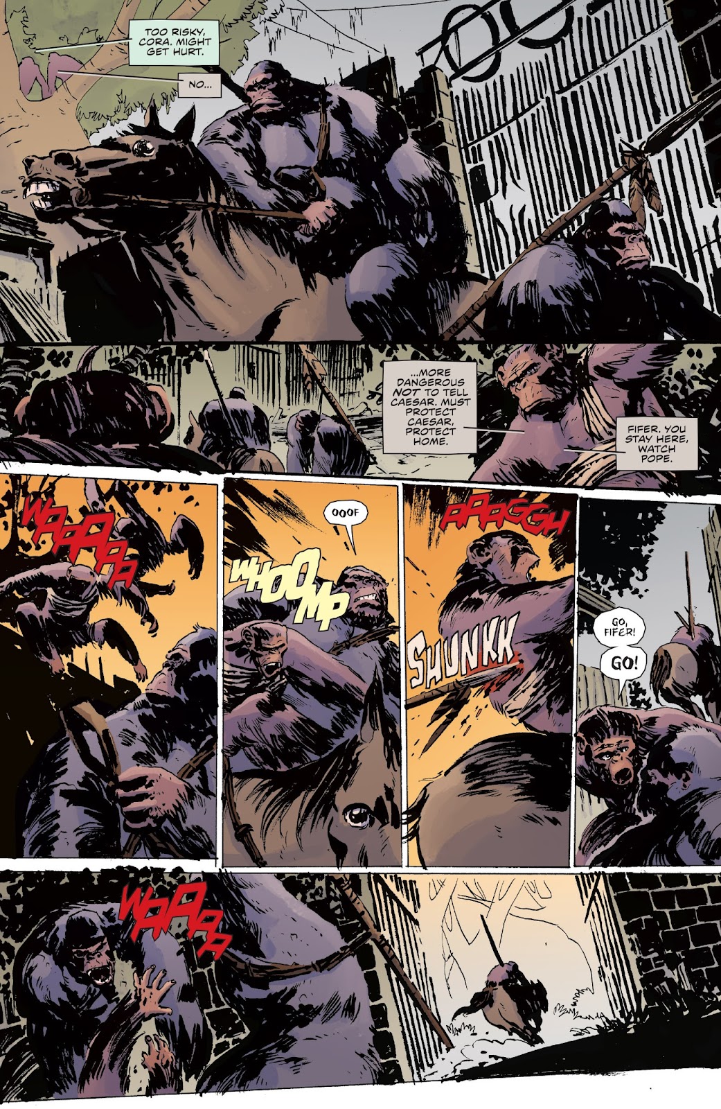 Dawn of the Planet of the Apes issue TPB - Page 80