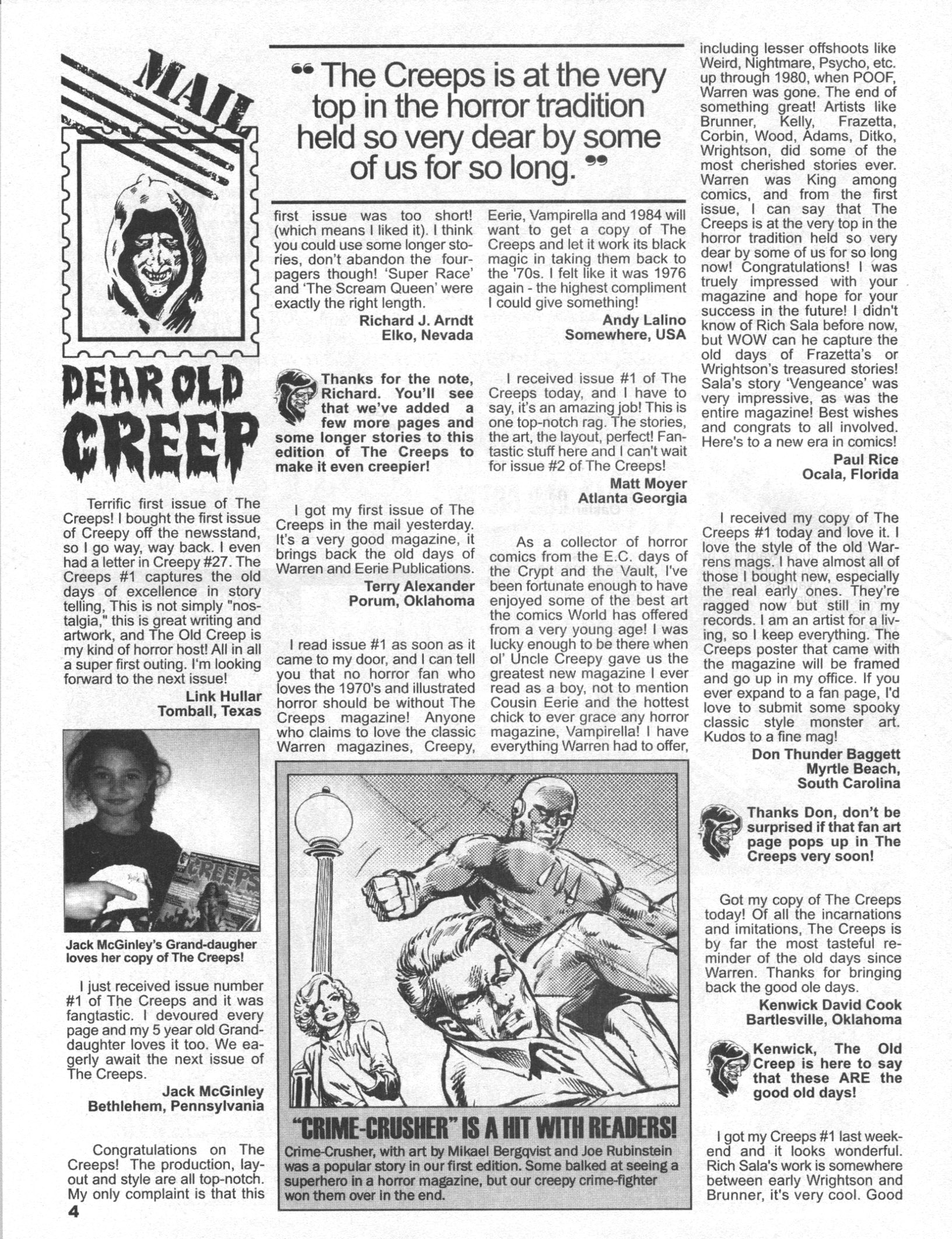 Read online The Creeps comic -  Issue #2 - 4