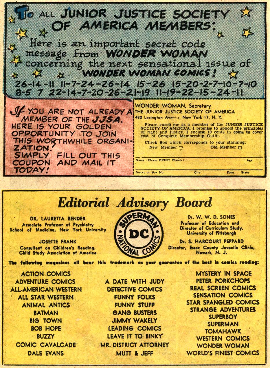 Read online Wonder Woman (1942) comic -  Issue #48 - 38