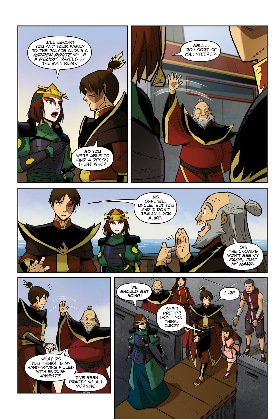 Nickelodeon Avatar: The Last Airbender - Smoke and Shadow issue Omnibus (Part 1) - Page 31
