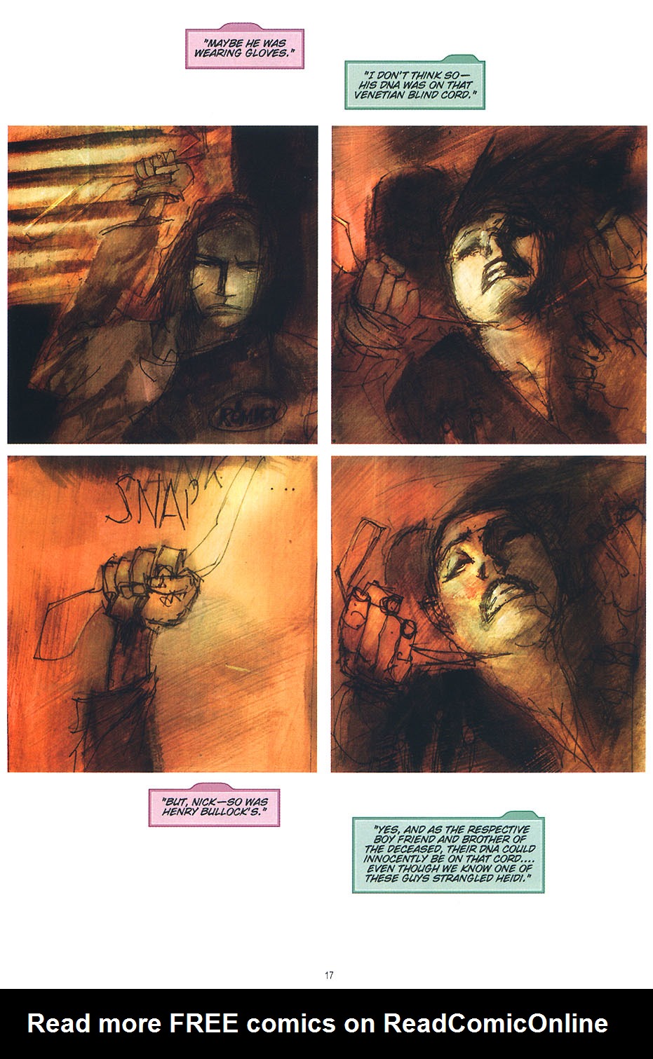 Read online CSI: Crime Scene Investigation comic -  Issue #4 - 19