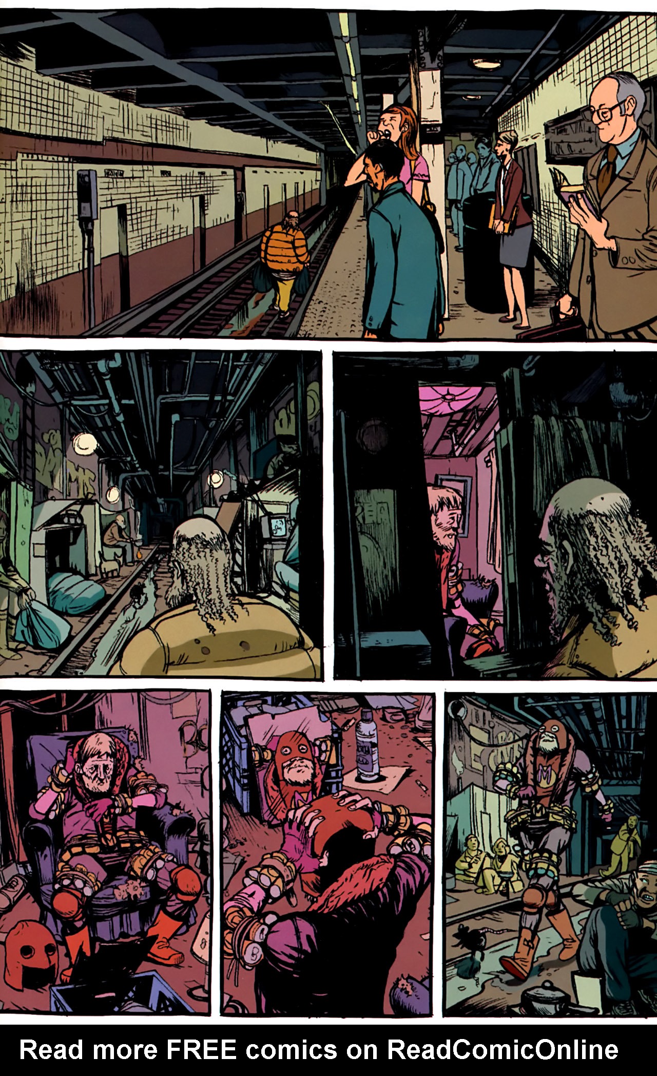 Read online Omega: The Unknown (2007) comic -  Issue #10 - 19