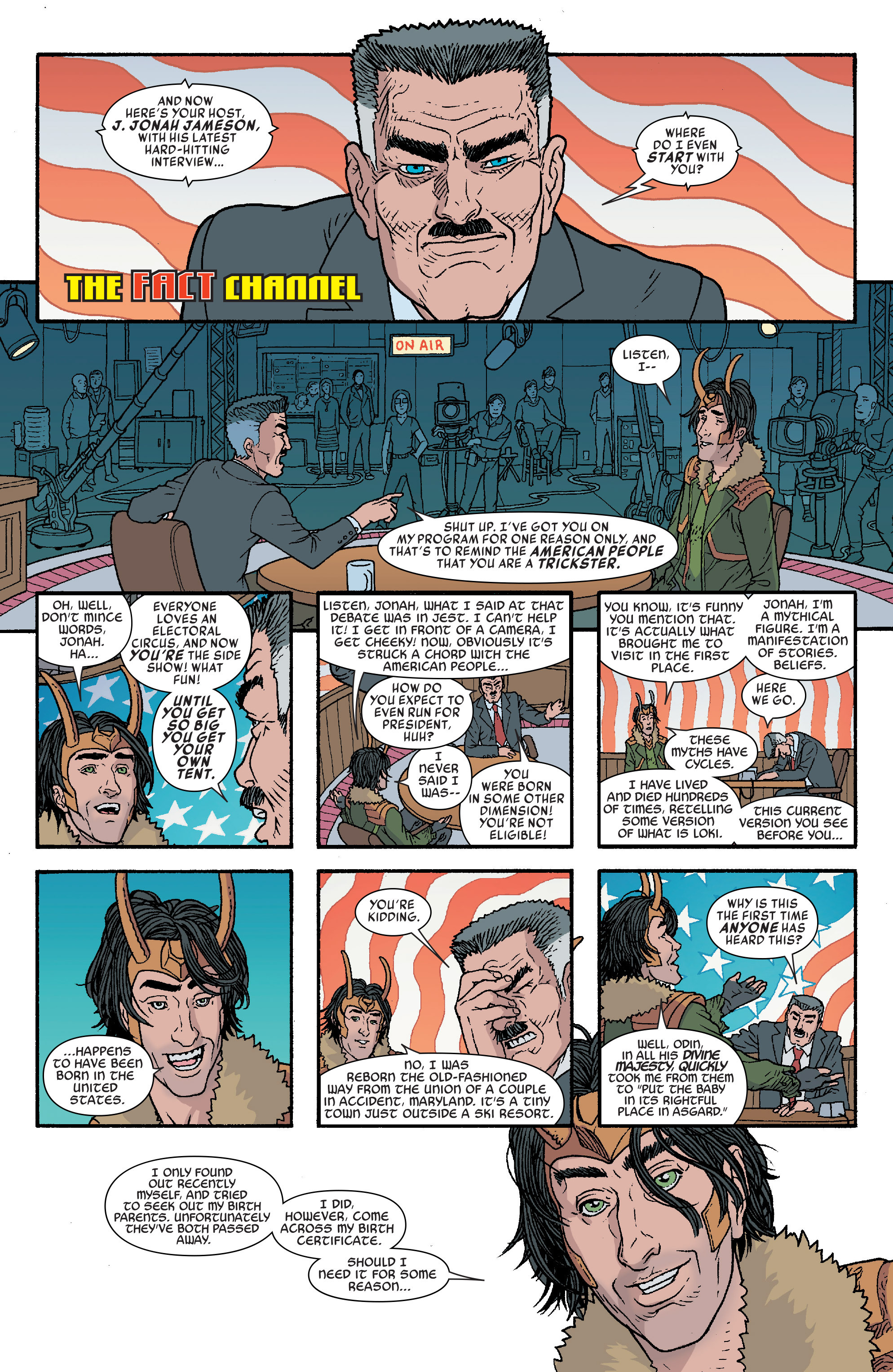 Read online Vote Loki comic -  Issue #1 - 13