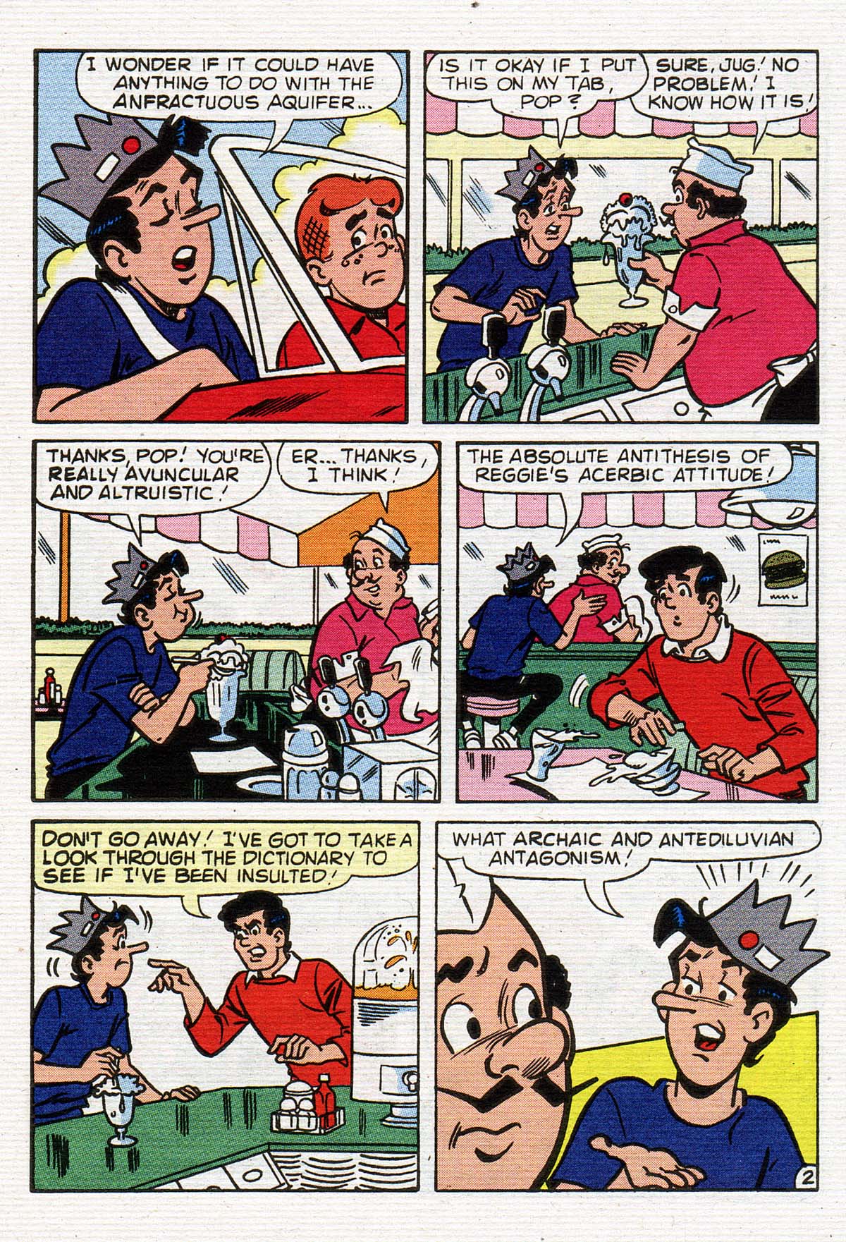 Read online Jughead's Double Digest Magazine comic -  Issue #104 - 108