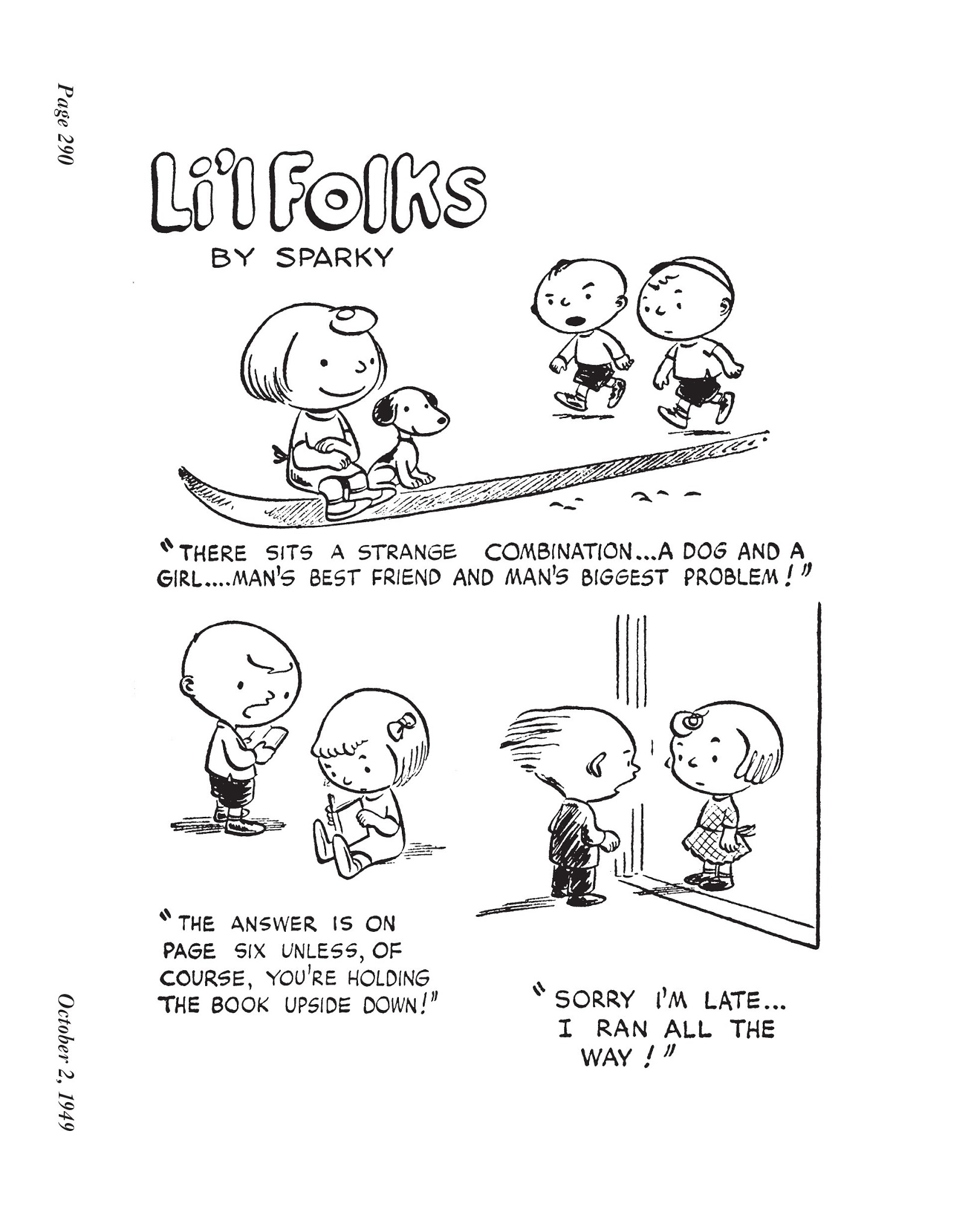Read online The Complete Peanuts comic -  Issue # TPB 25 - 299