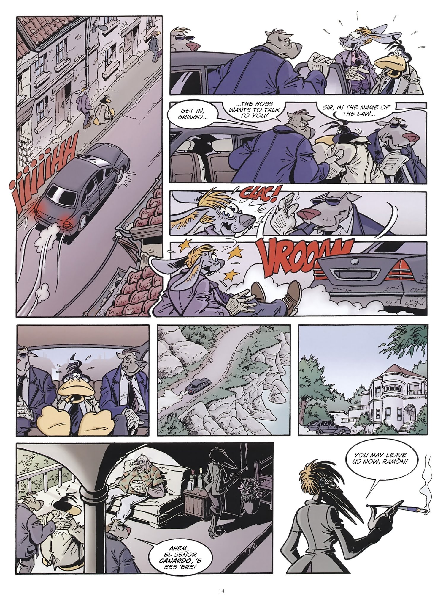 Read online Une enquête de l'inspecteur Canardo comic -  Issue #14 - 15