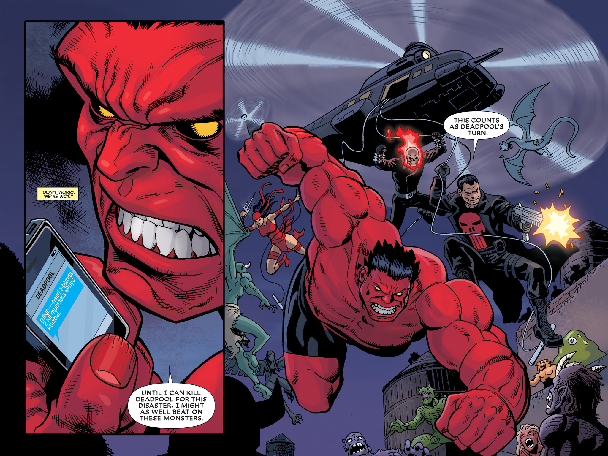 Read online Deadpool: Dracula's Gauntlet comic -  Issue # Part 8 - 19