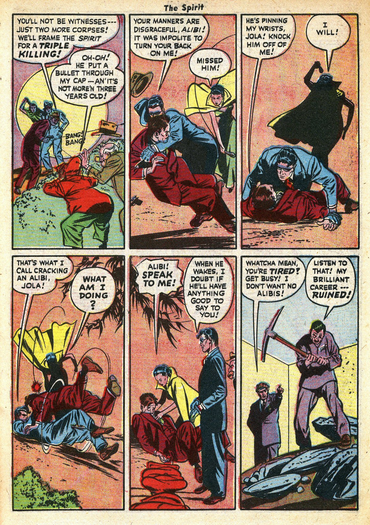Read online The Spirit (1944) comic -  Issue #14 - 9