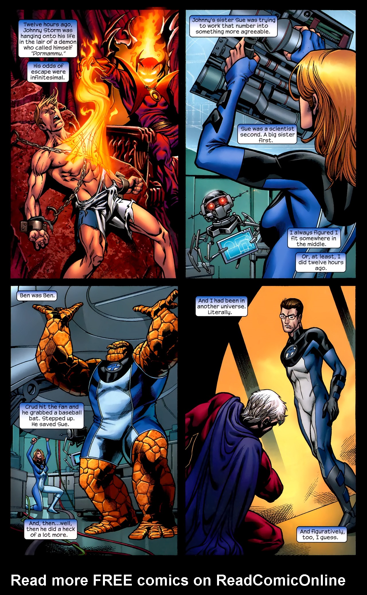 Read online Ultimatum: Fantastic Four Requiem comic -  Issue # Full - 12