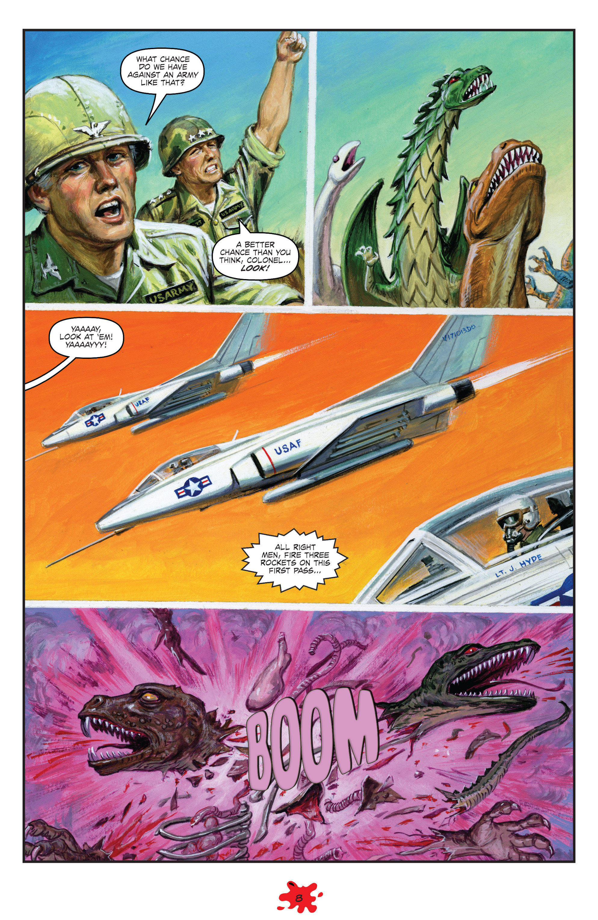 Read online Dinosaurs Attack! comic -  Issue #4 - 10