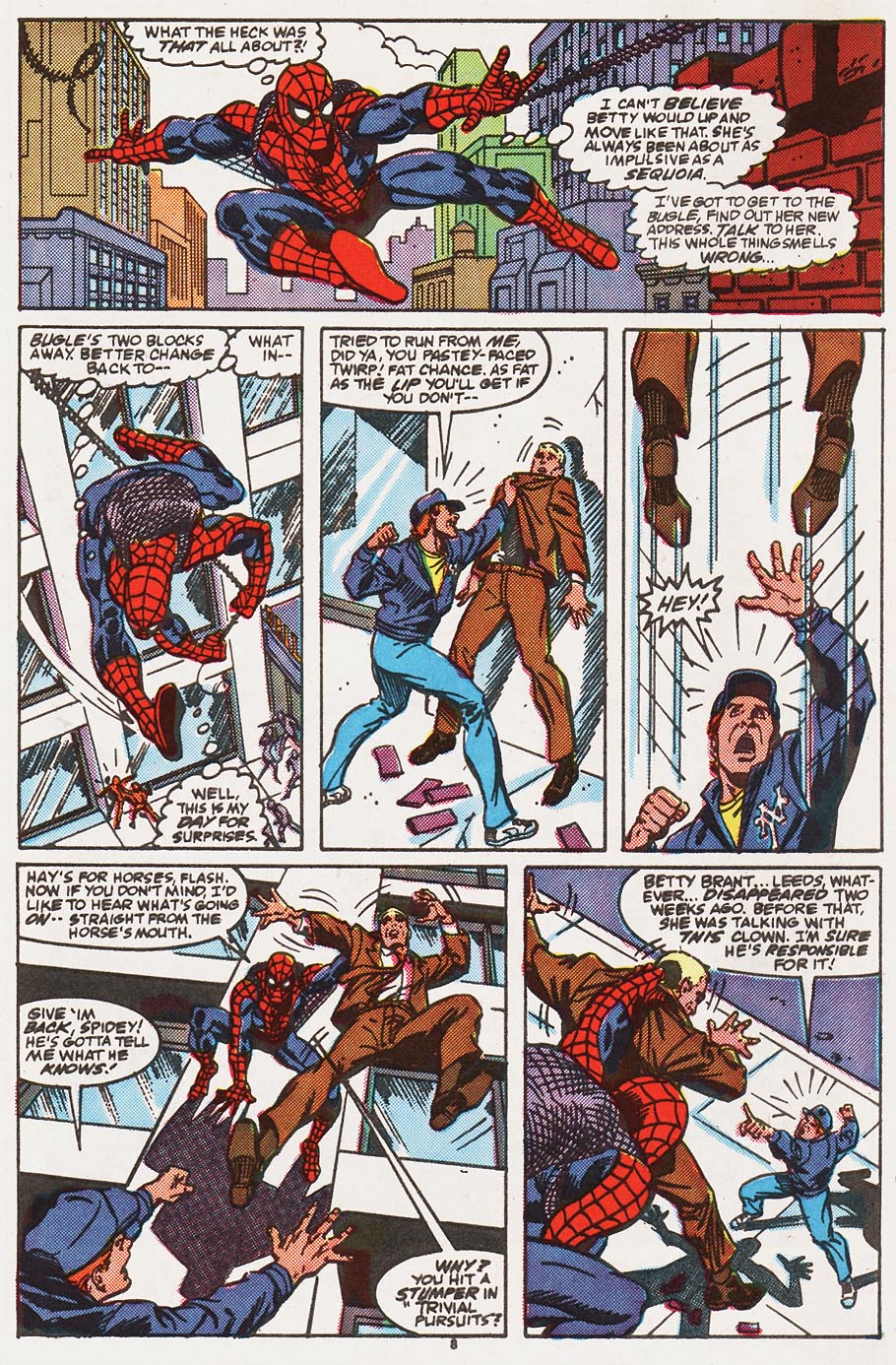 Read online Web of Spider-Man (1985) comic -  Issue #40 - 7