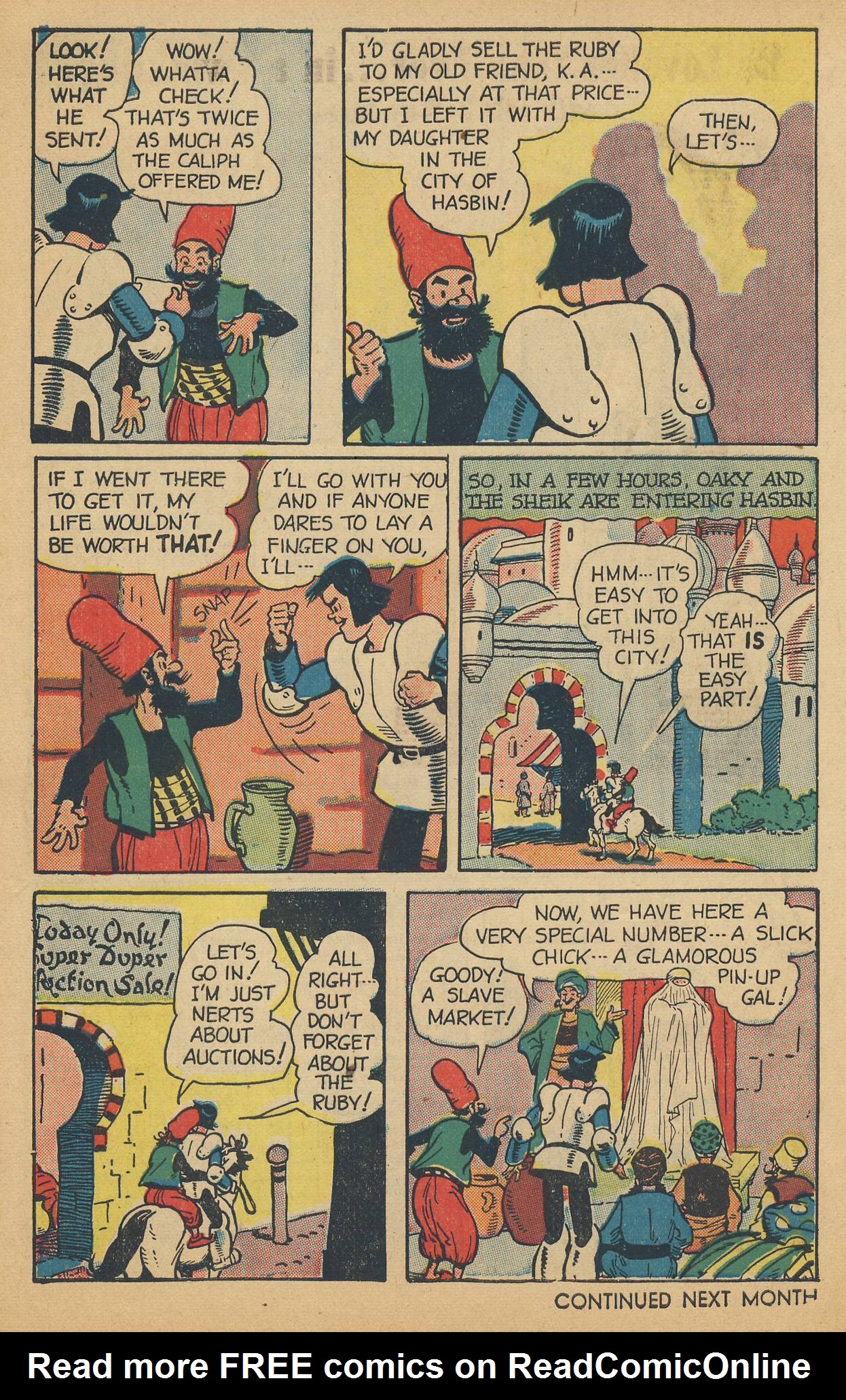 Read online Famous Funnies comic -  Issue #172 - 48