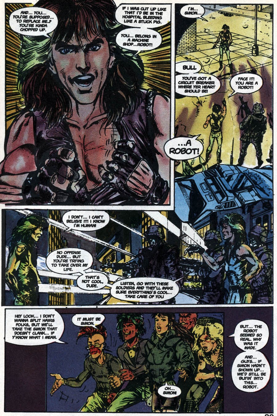 Read online CyberRad (1991) comic -  Issue #4 - 23