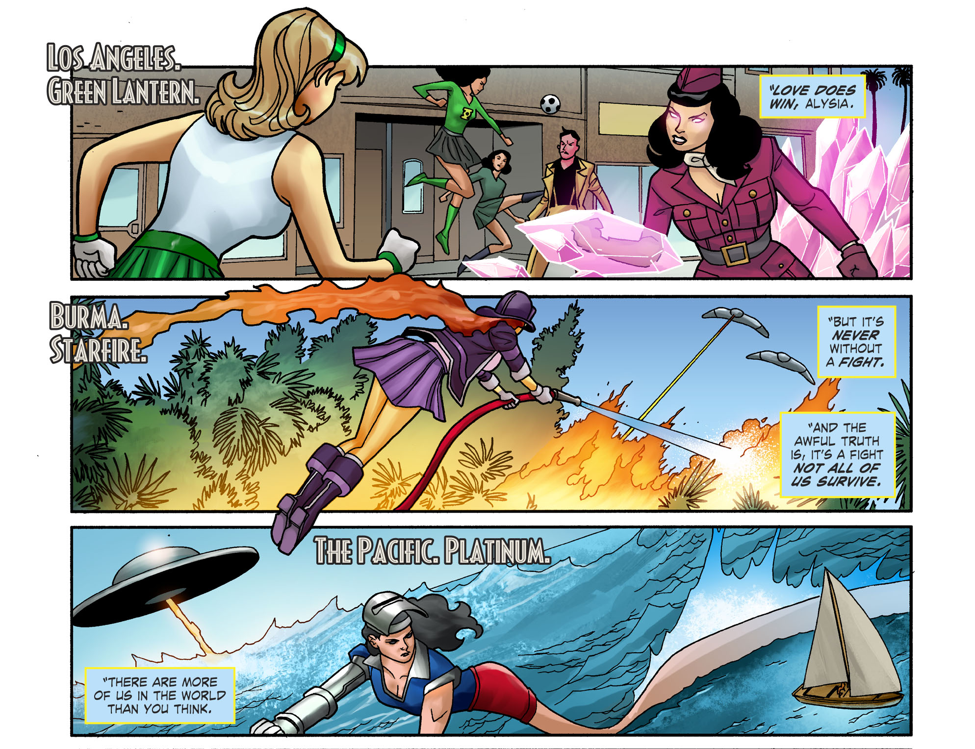 Read online Bombshells: United comic -  Issue #36 - 5