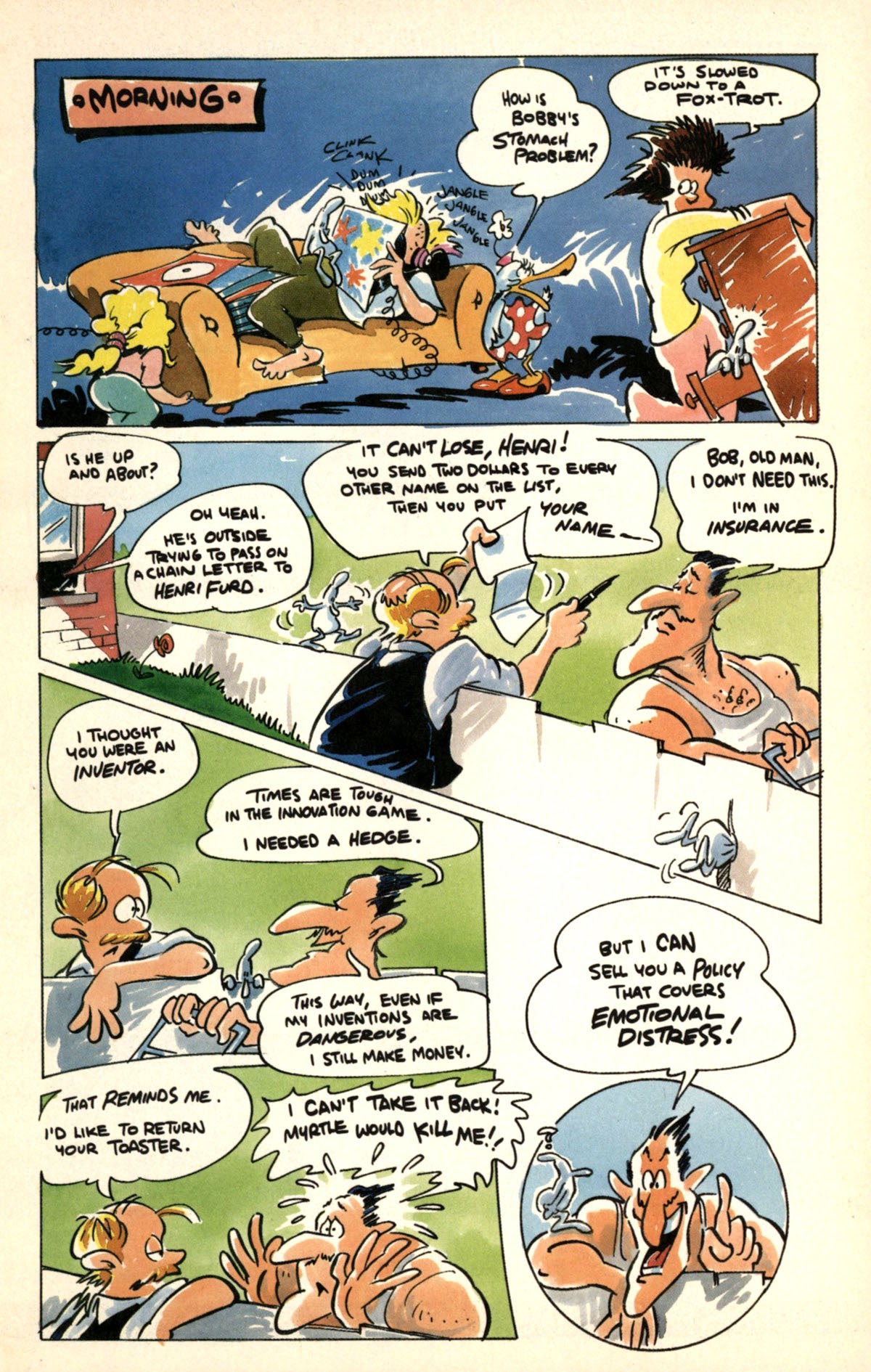 Read online Invaders from Home comic -  Issue #5 - 20