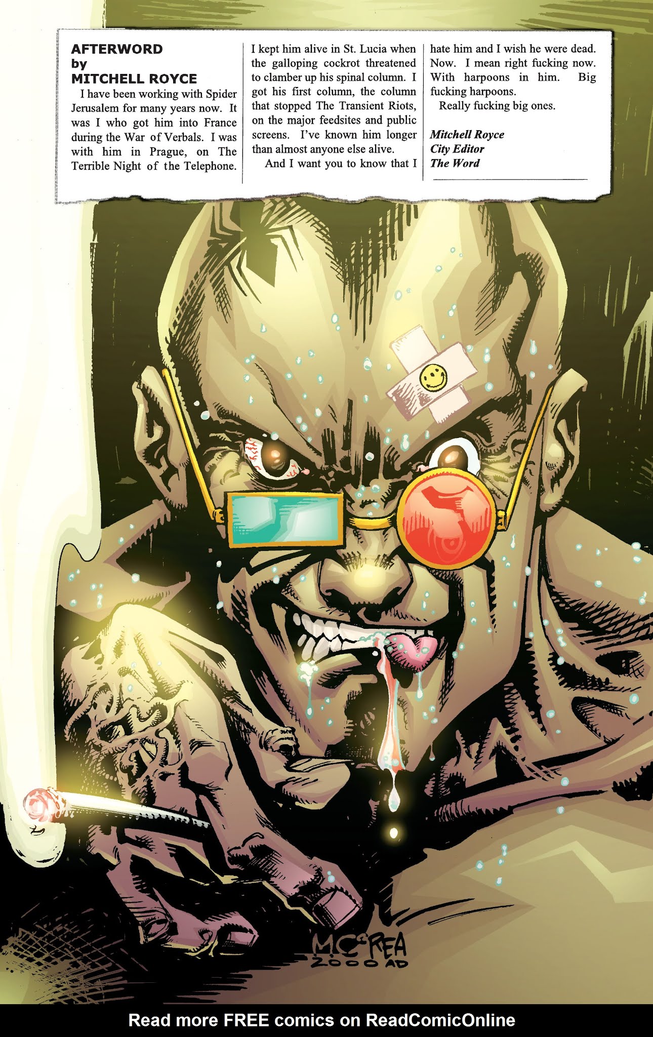 Read online Transmetropolitan comic -  Issue # Issue I Hate It Here - 34