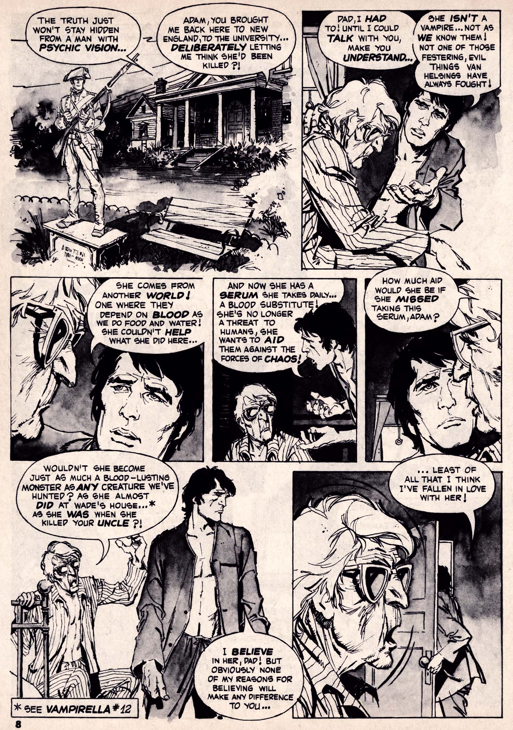 Read online Vampirella (1969) comic -  Issue #13 - 8
