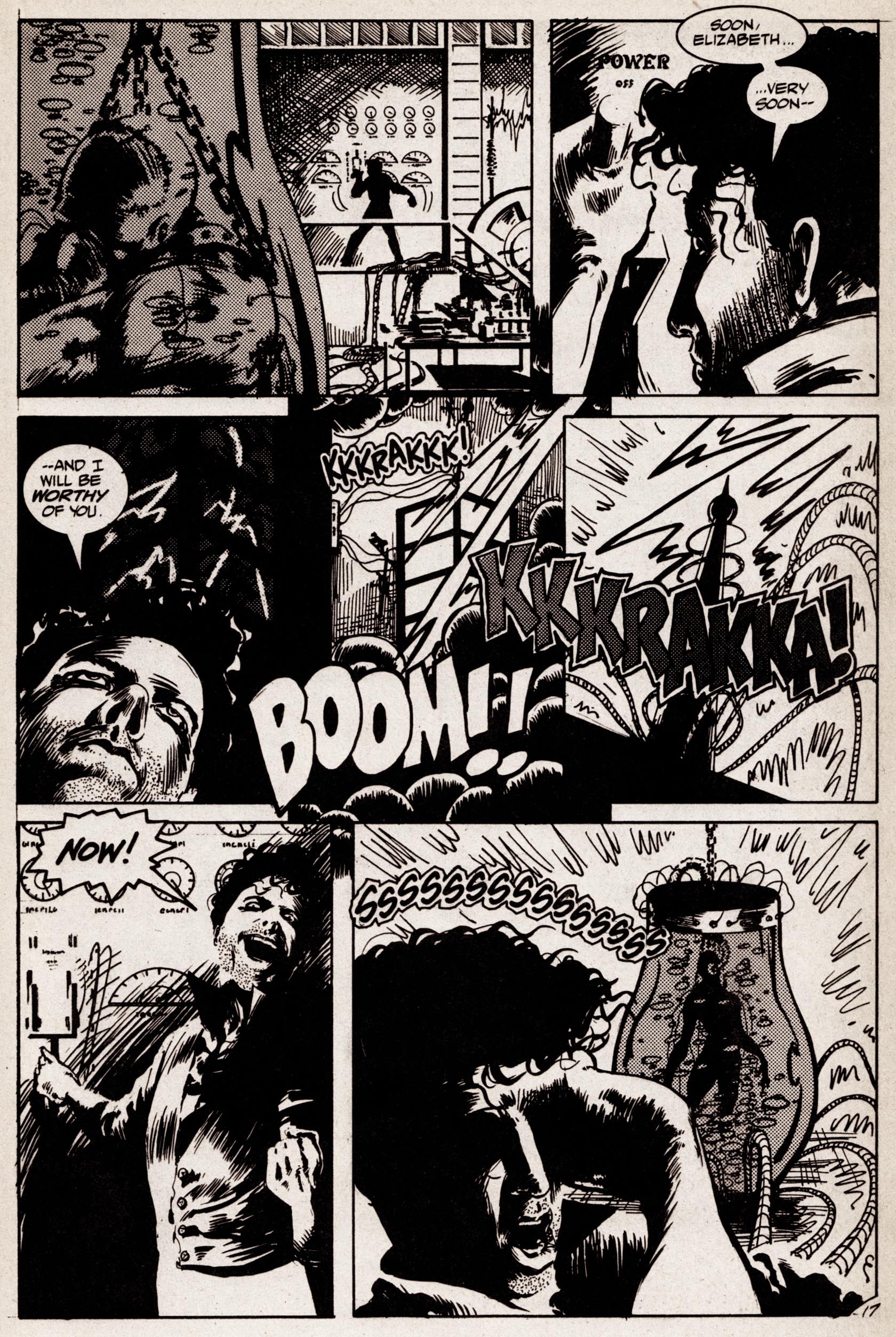 Read online Frankenstein (1989) comic -  Issue #1 - 19