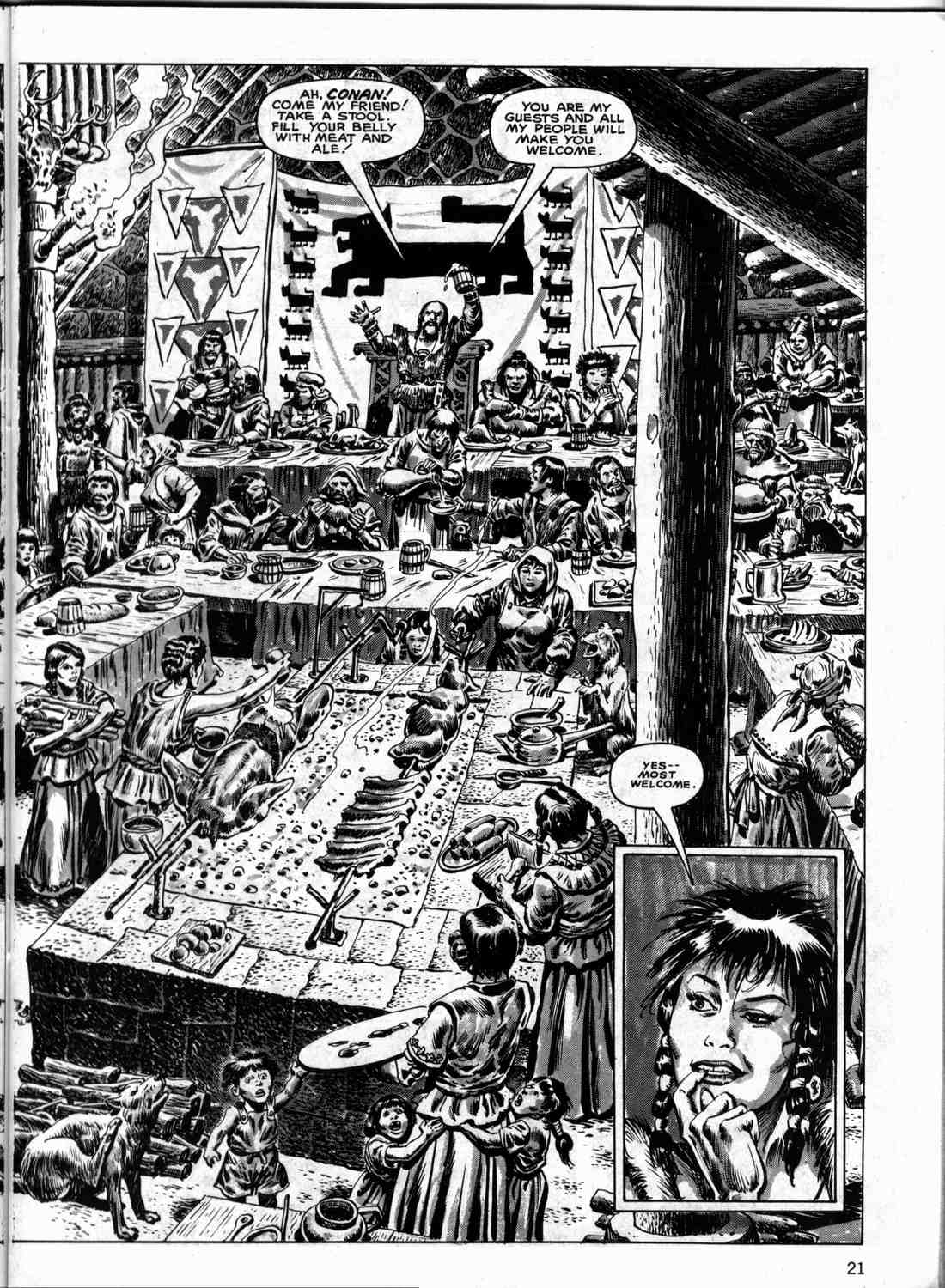 The Savage Sword Of Conan issue 133 - Page 20