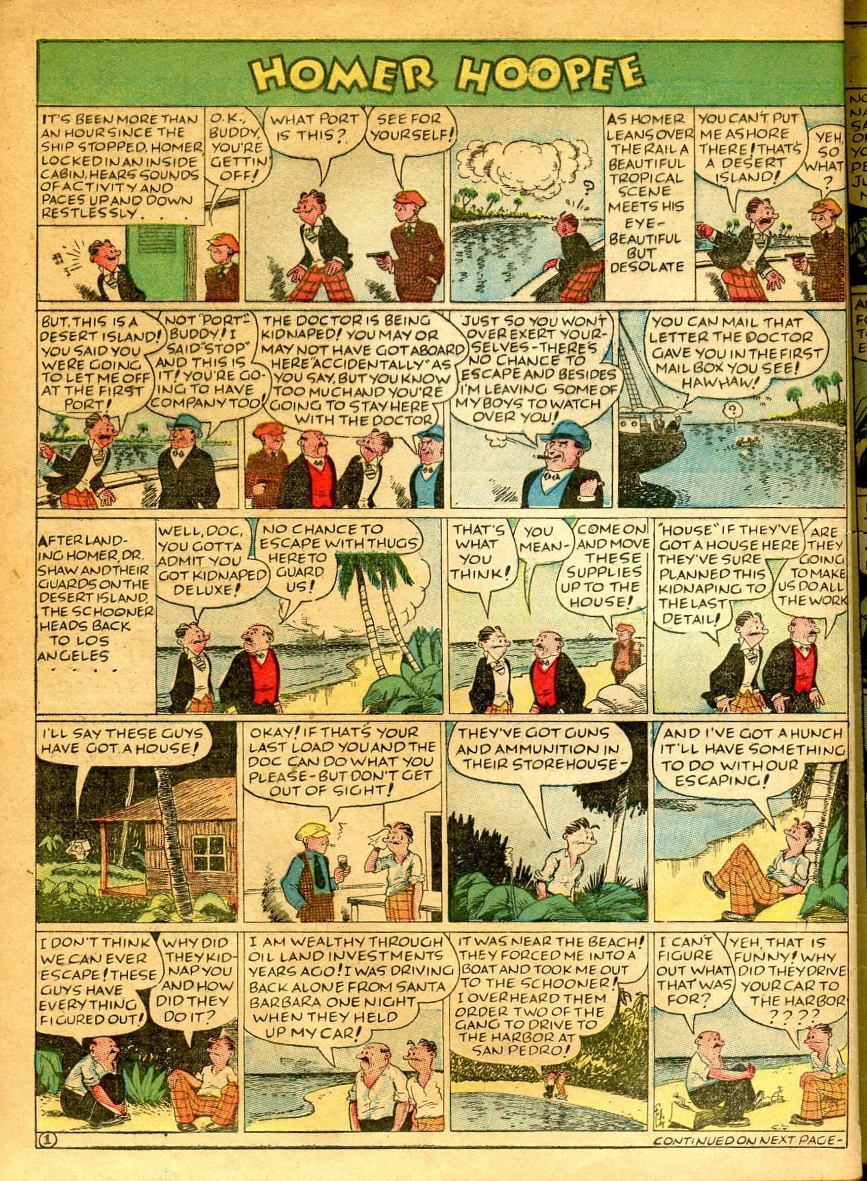 Read online Famous Funnies comic -  Issue #41 - 62