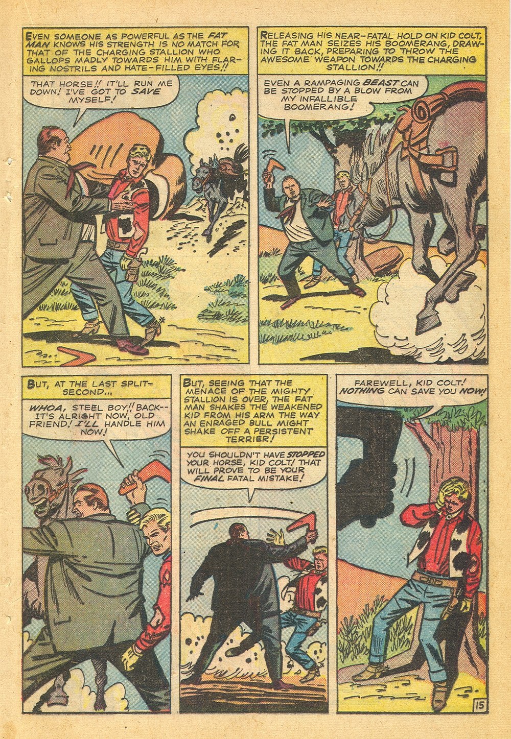 Read online Kid Colt Outlaw comic -  Issue #117 - 21