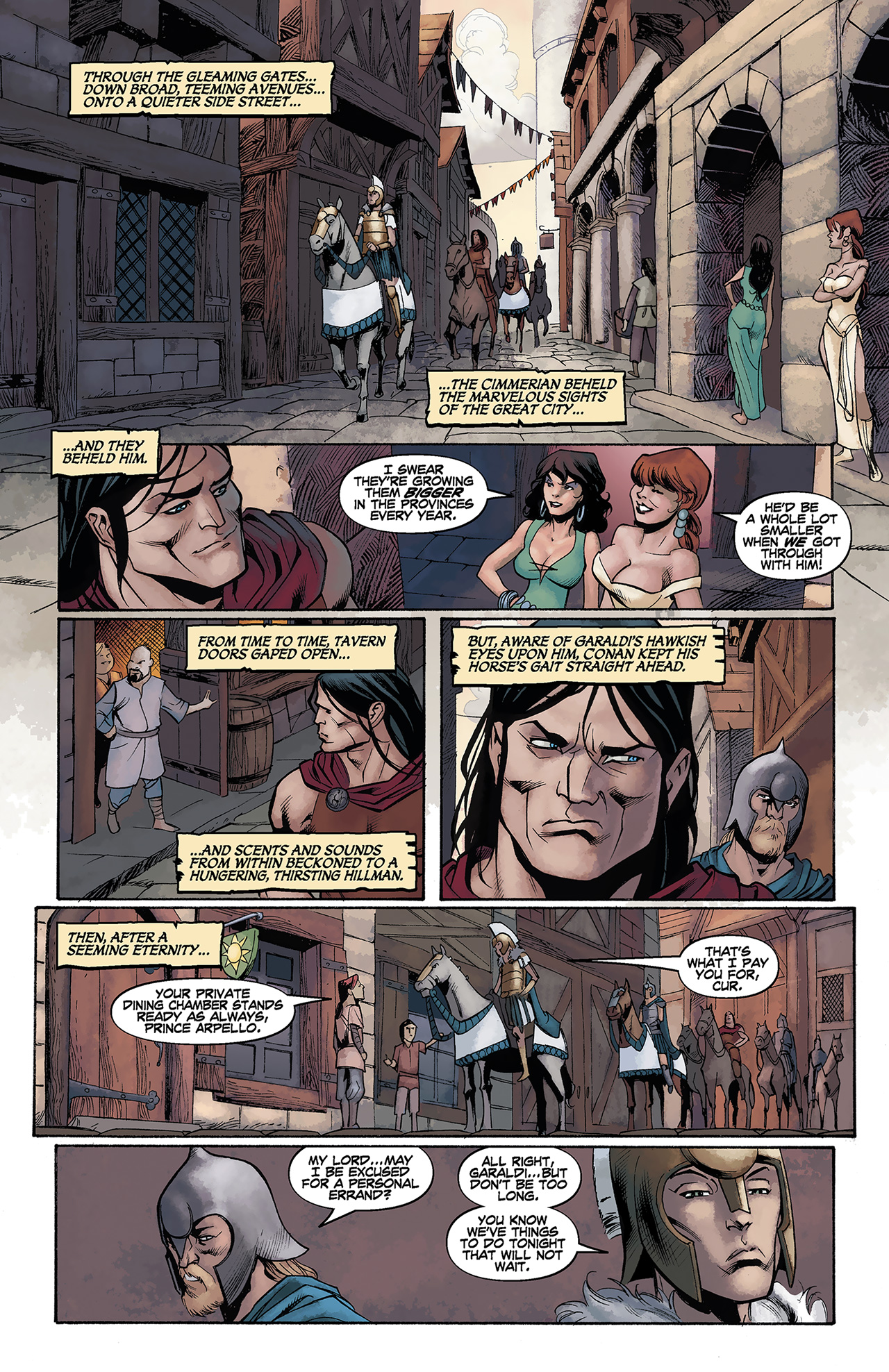 Read online Conan: Road of Kings comic -  Issue #7 - 13