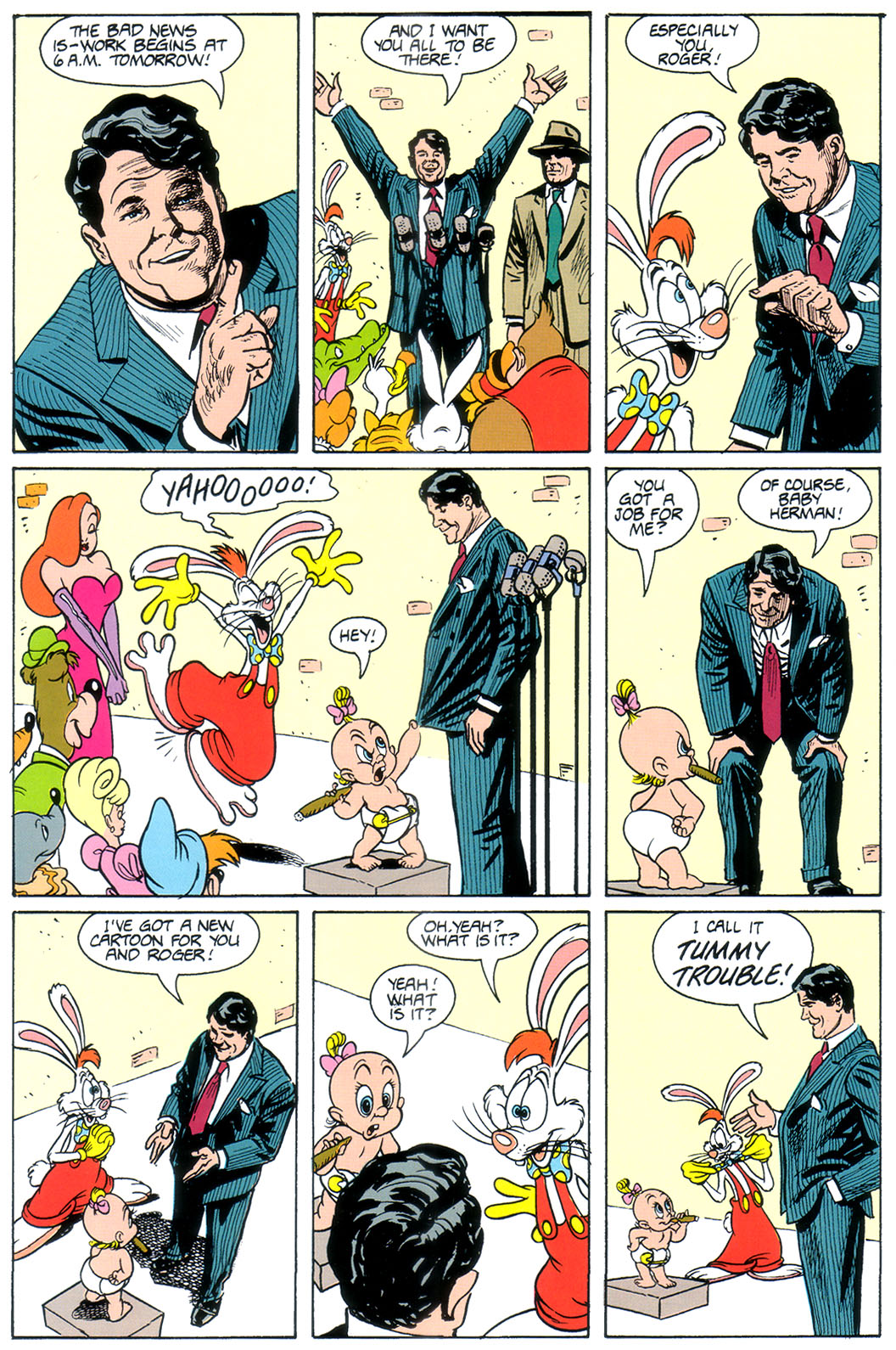 Read online Marvel Graphic Novel: Roger Rabbit in The Resurrection of Doom comic -  Issue # Full - 56