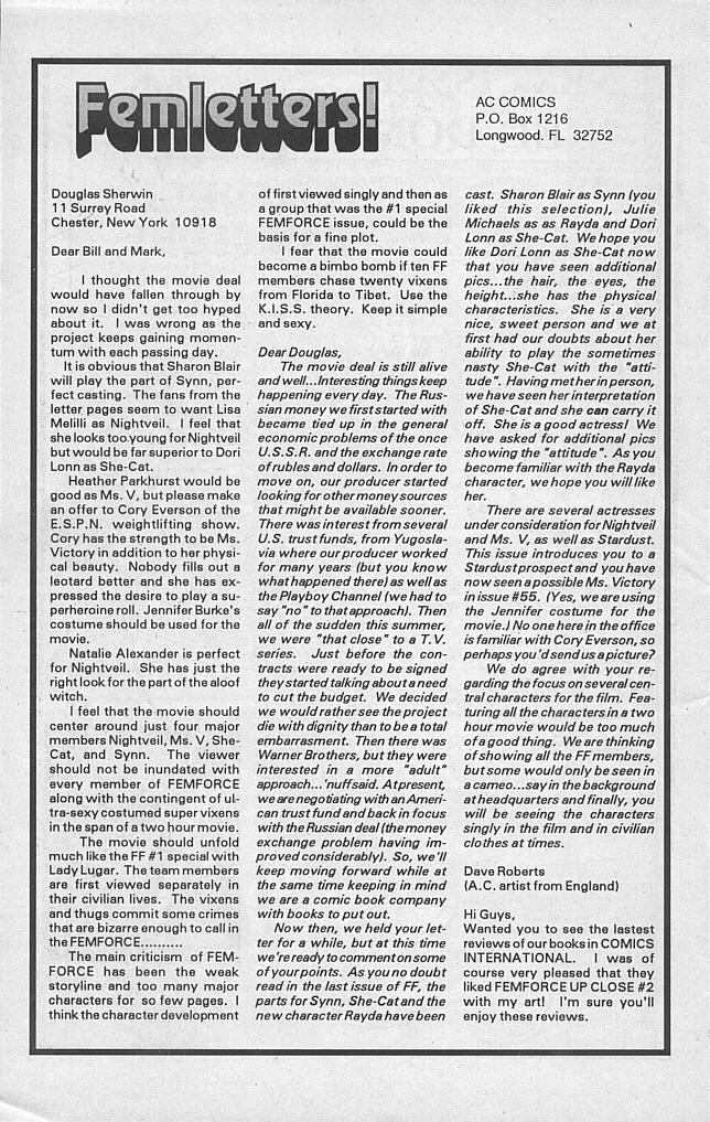 Read online Femforce comic -  Issue #56 - 32